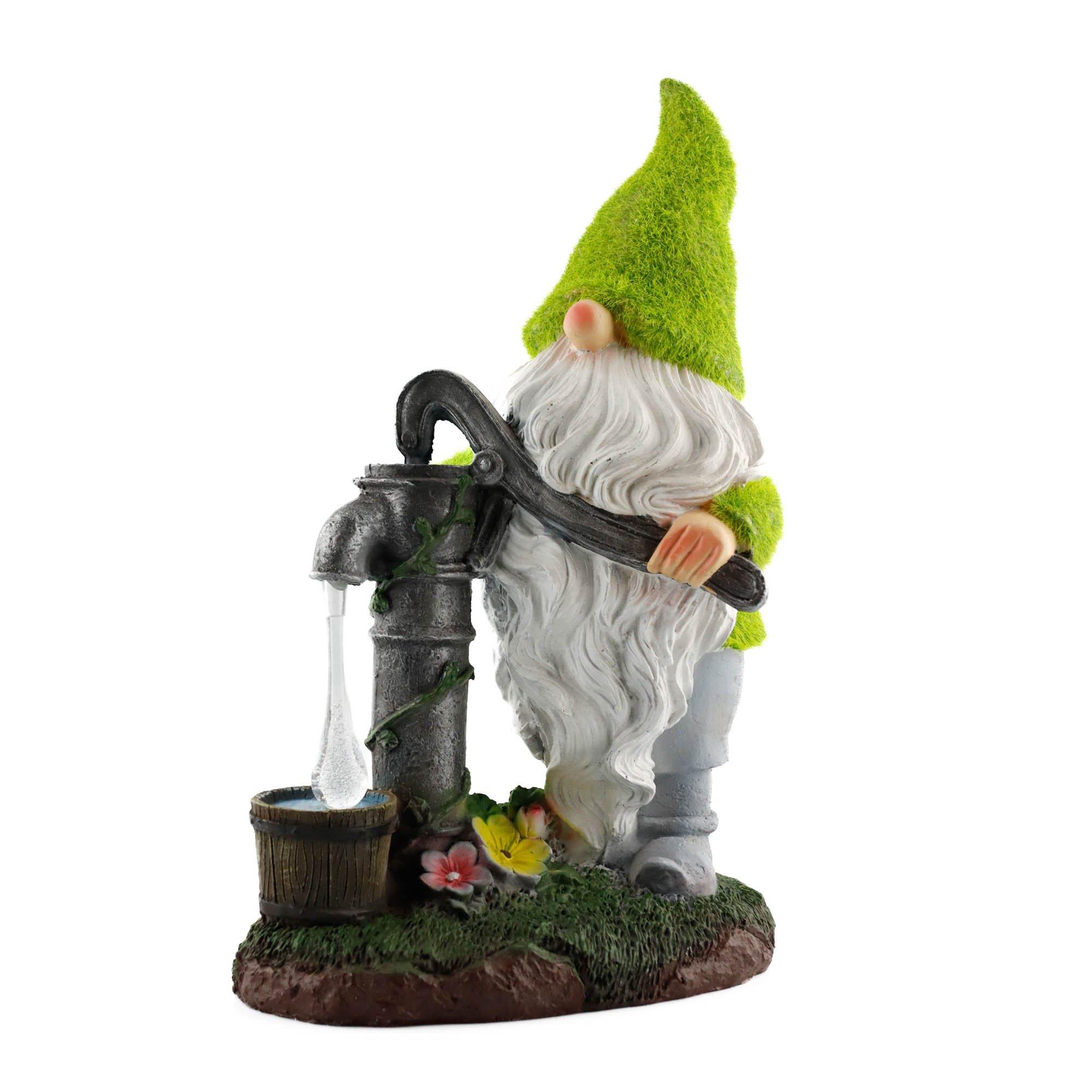 Multi - Streetwize - Gonk Ornament With Water Pump & Solar LED - 2