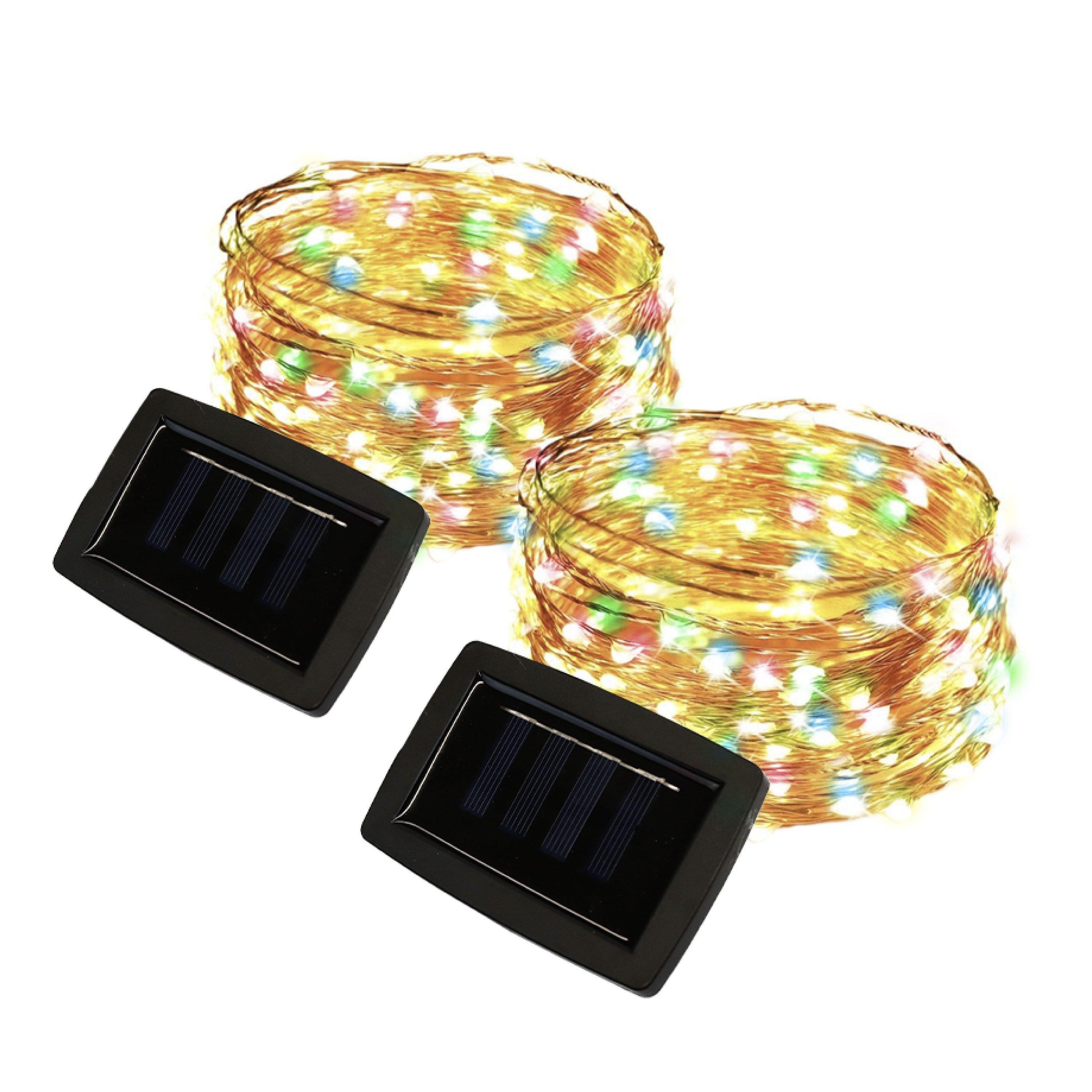 Multi - Streetwize - 200LED Solar Copper String Light-Multi Color LED - 1