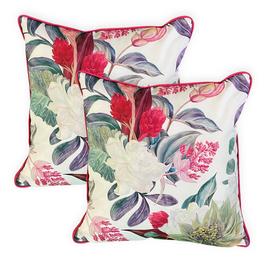 Streetwize Pair of Bouquet Scatter Cushions With Trimming