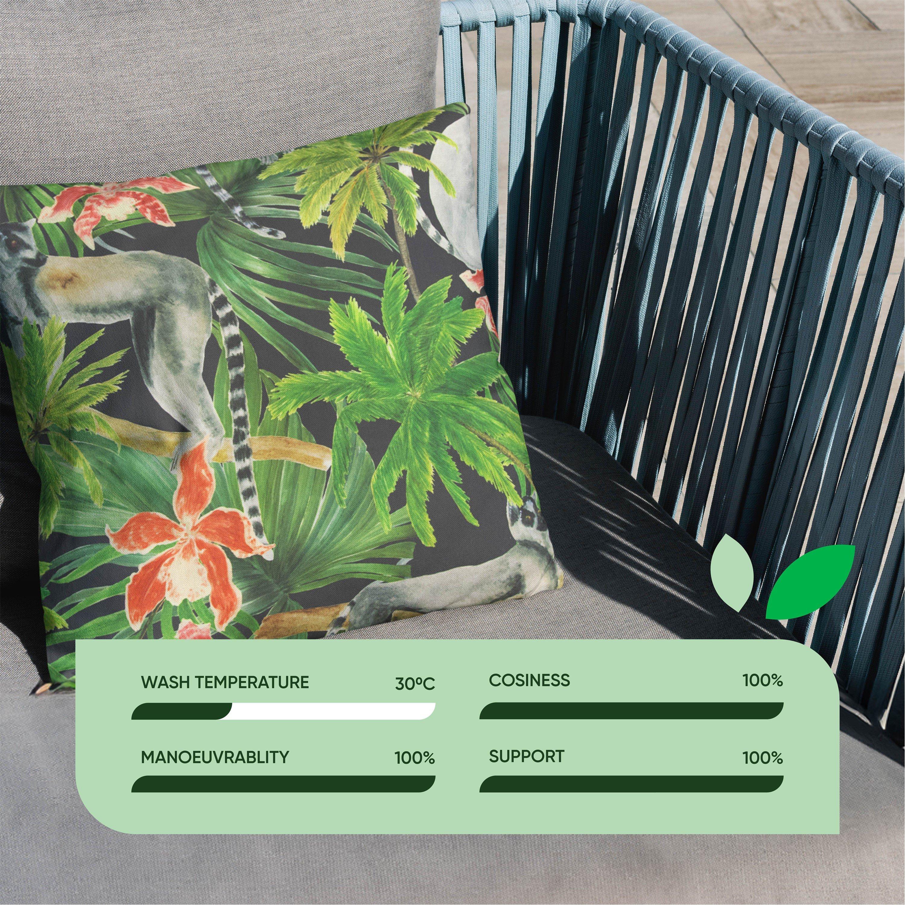 Multi - Streetwize - Pair of Lemur Scatter Cushions - 3