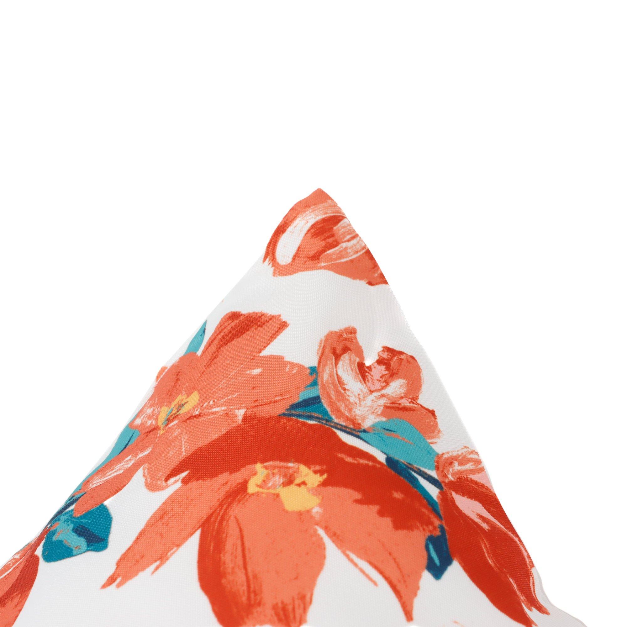 Multi - Streetwize - Outdoor Pair of  Japanese Floral Scatter Cushions - 4