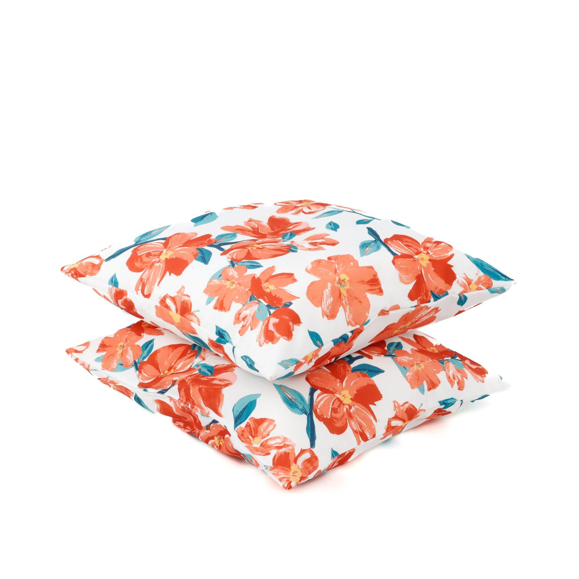 Multi - Streetwize - Outdoor Pair of  Japanese Floral Scatter Cushions - 6