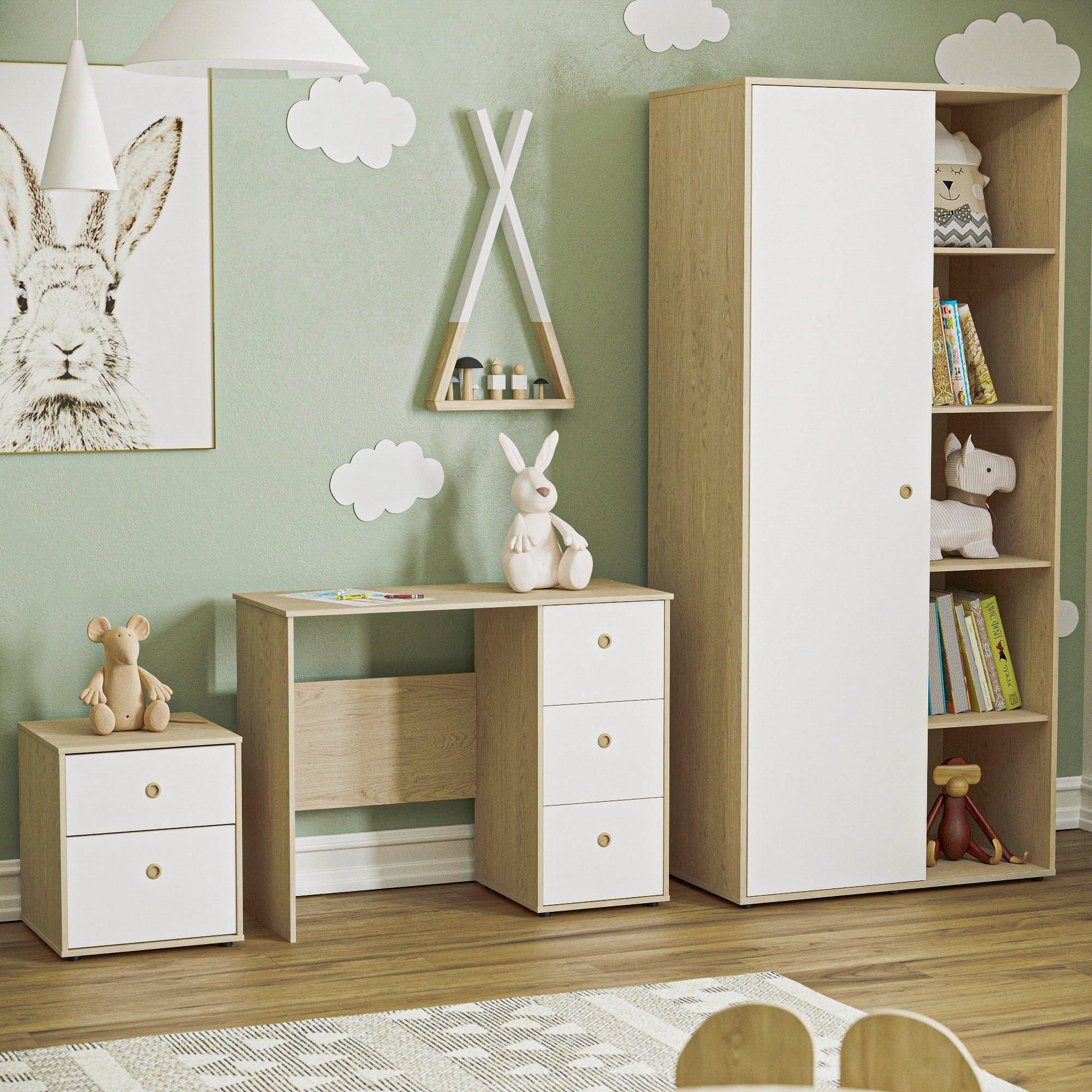 Junior Vida Neptune 3 Piece Bedroom Set