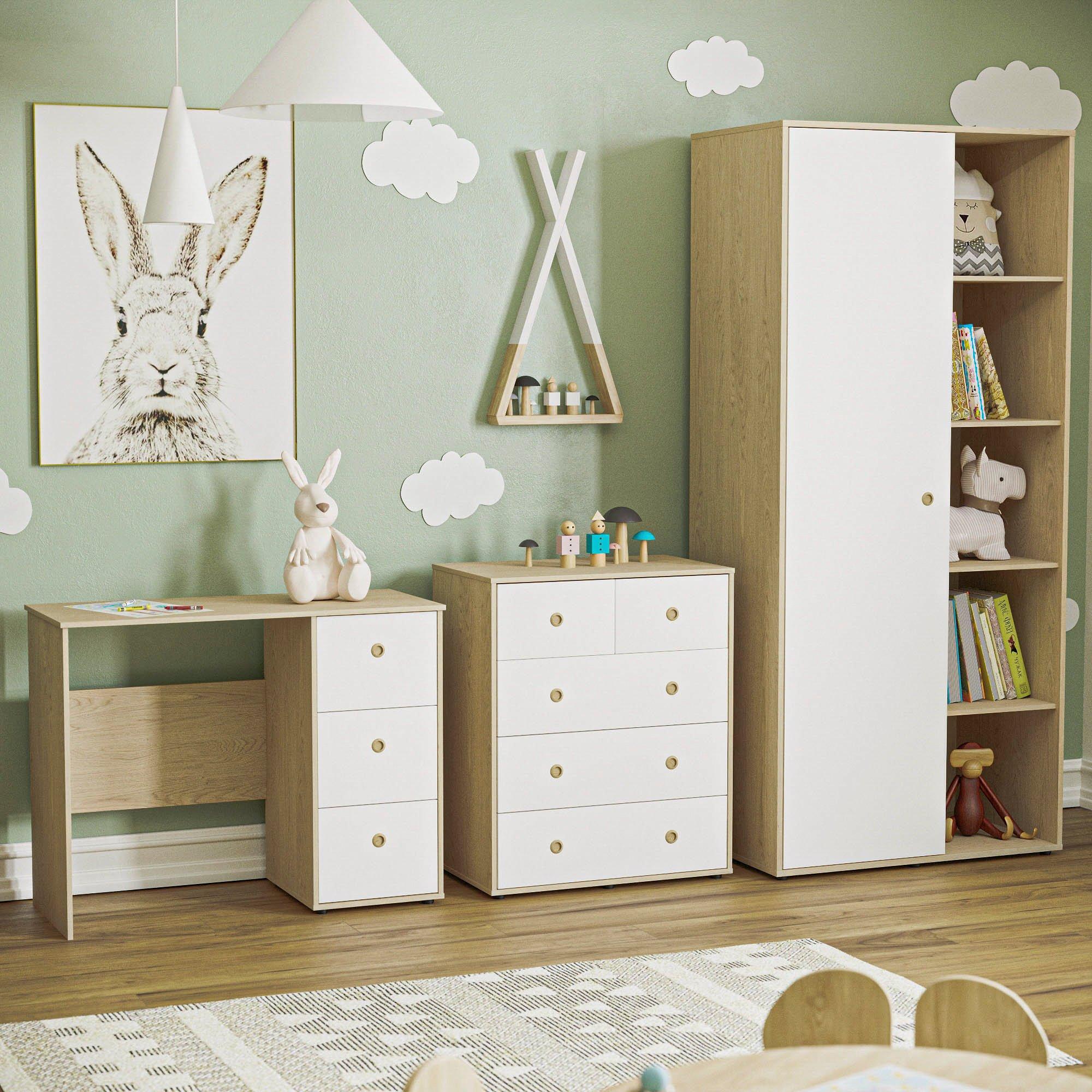 Junior Vida Neptune 3 Piece Bedroom Set