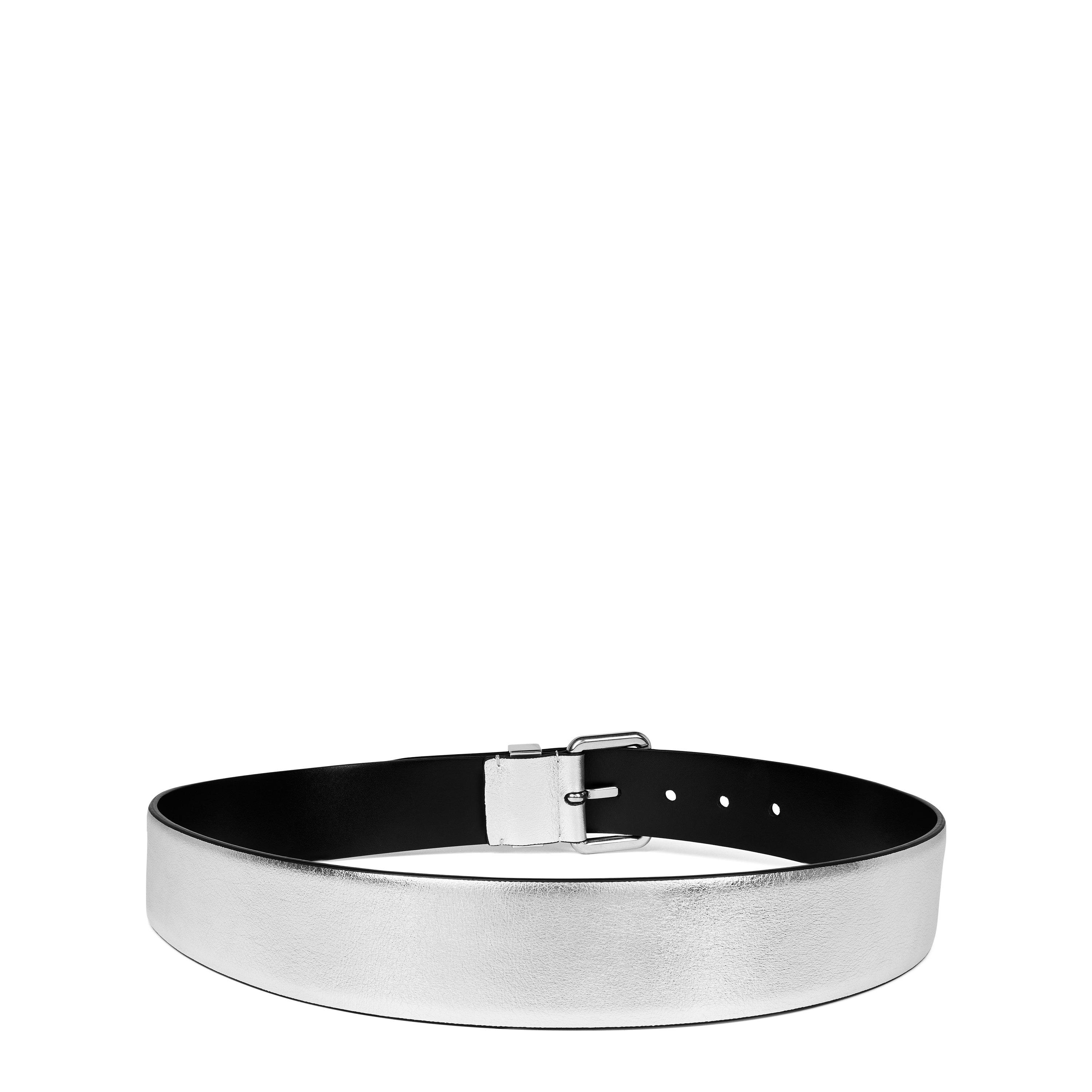 Silver - Alexander McQueen - Skull Loop Belt - 2