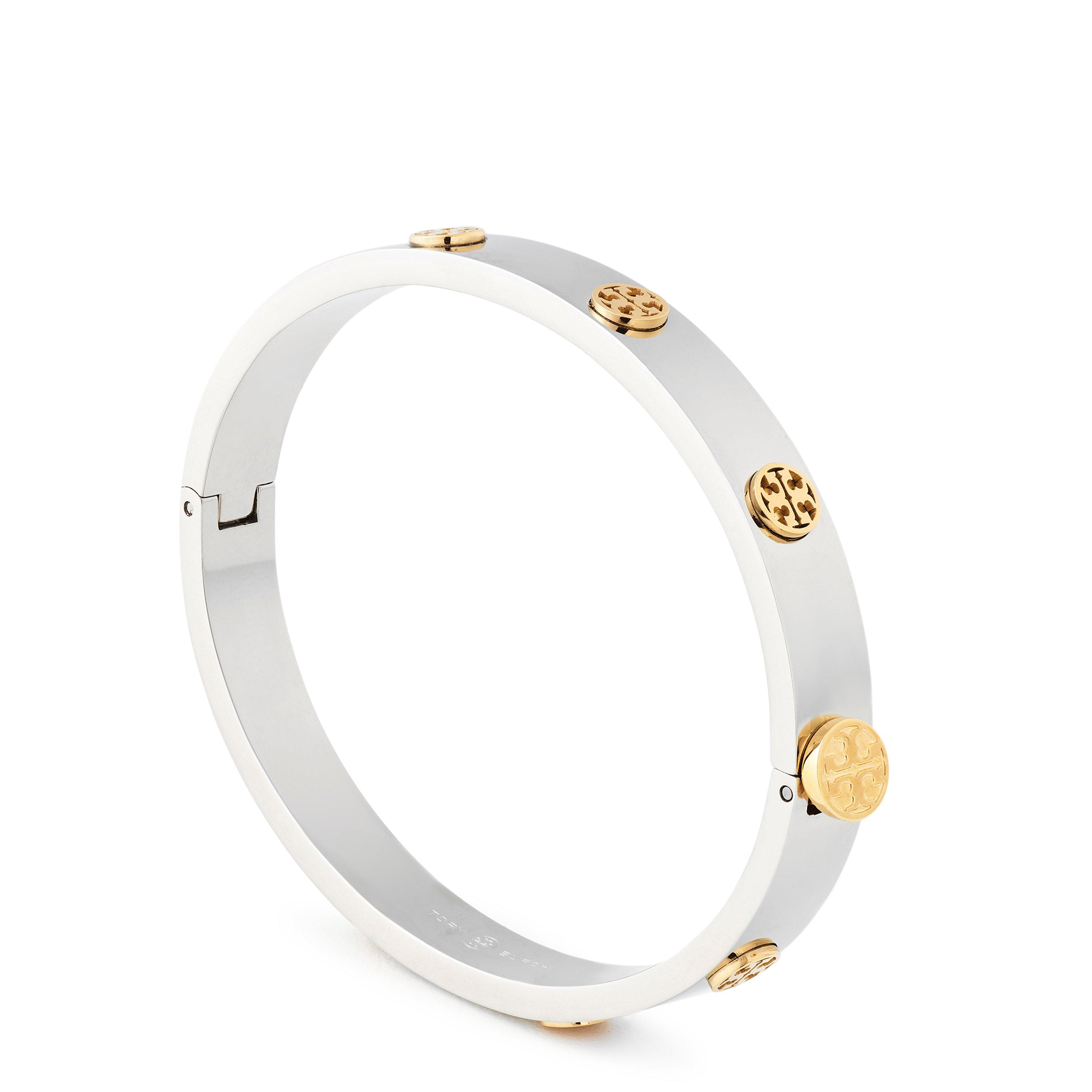 Silver/Gold - Tory Burch - Bangle Bracelet 7mm - 2