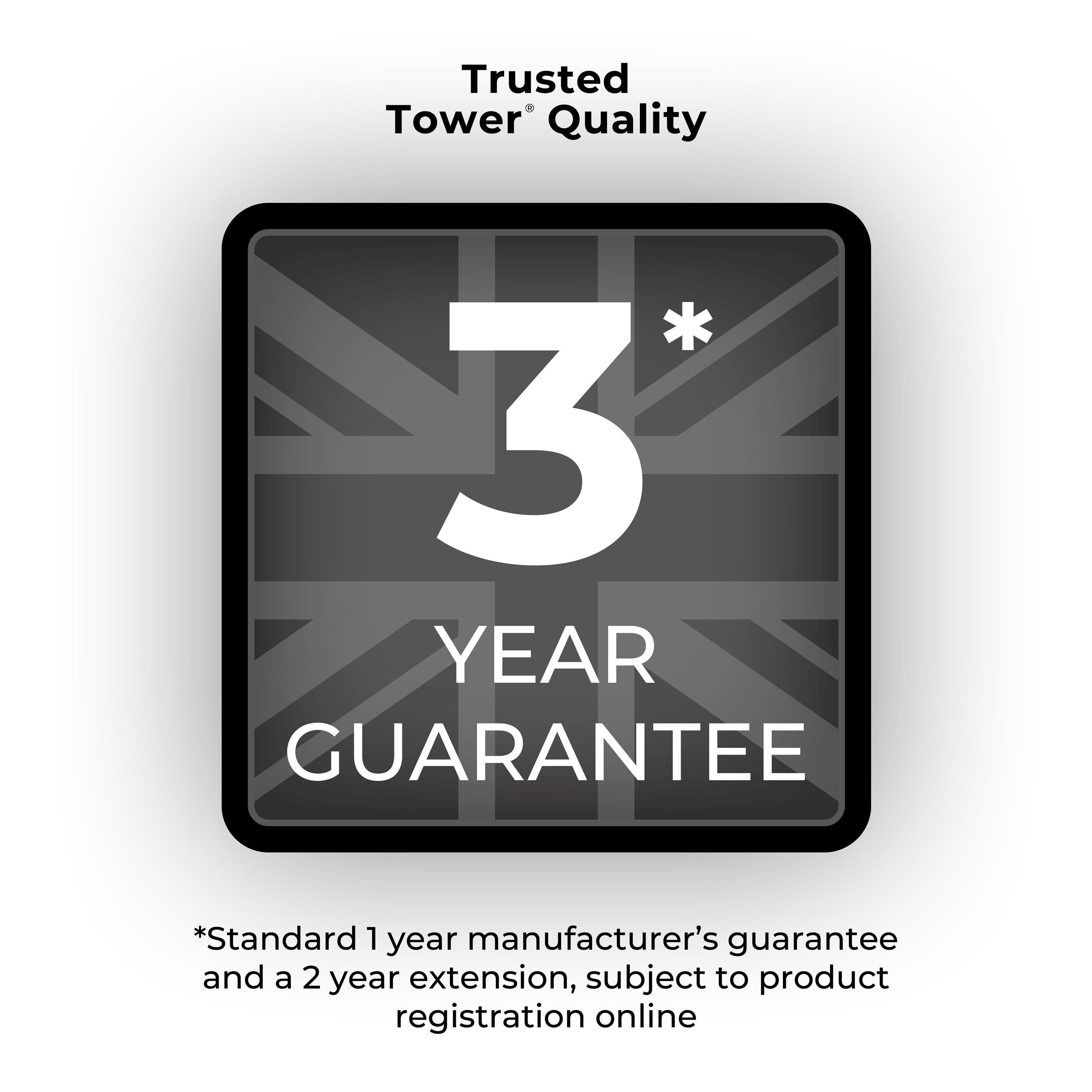 White - Tower - 20L 800W Manual Microwave White - 7