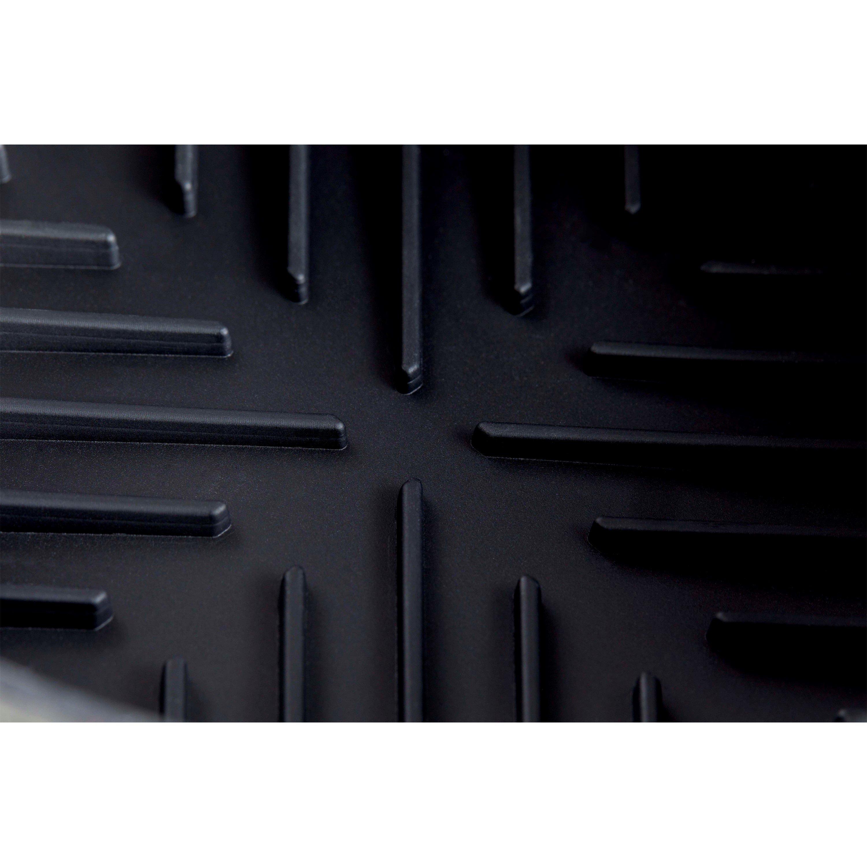 Black - Tower - 2 x Rectangular Solid Trays - 13