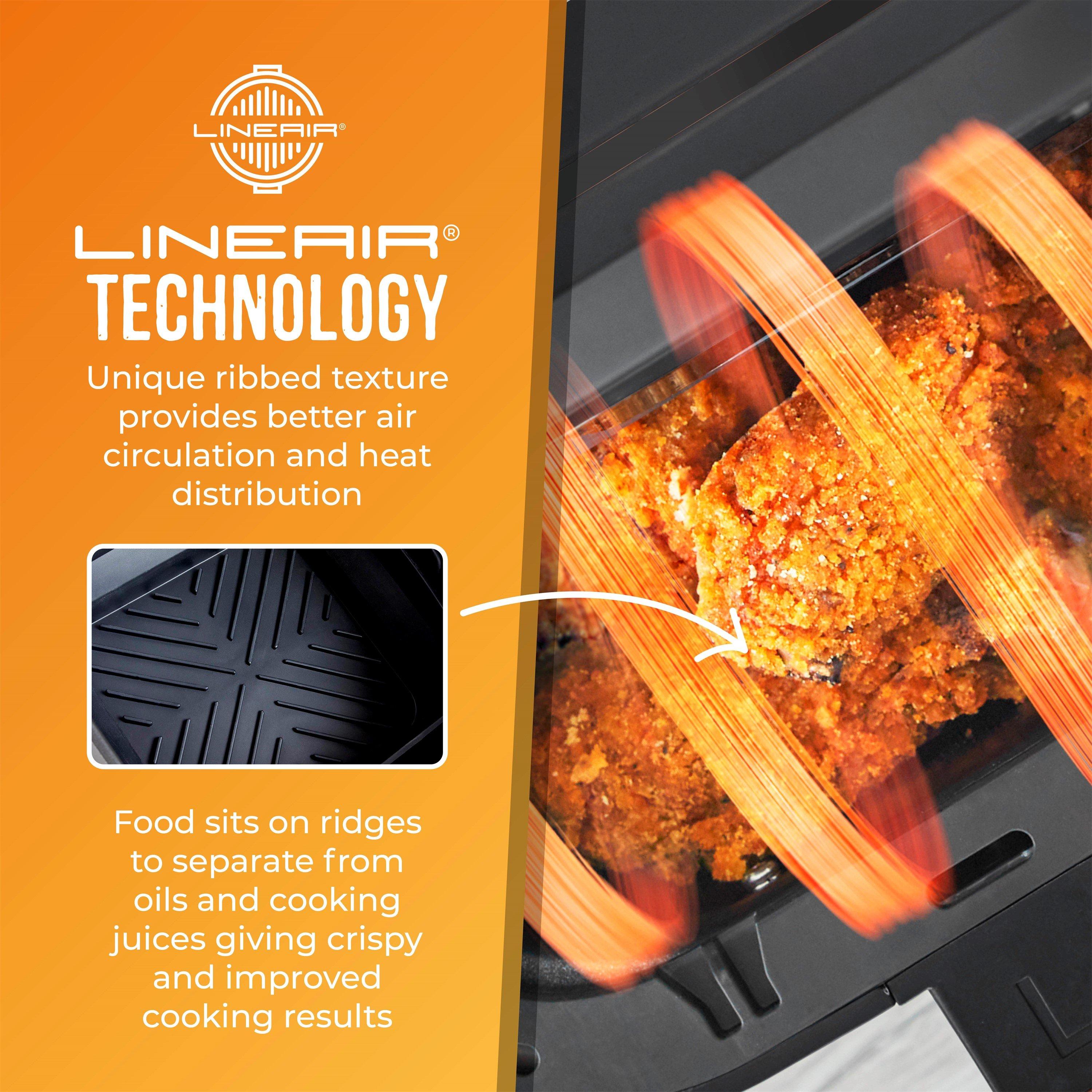 Black - Tower - 2 x Square Foldable Trays - 4