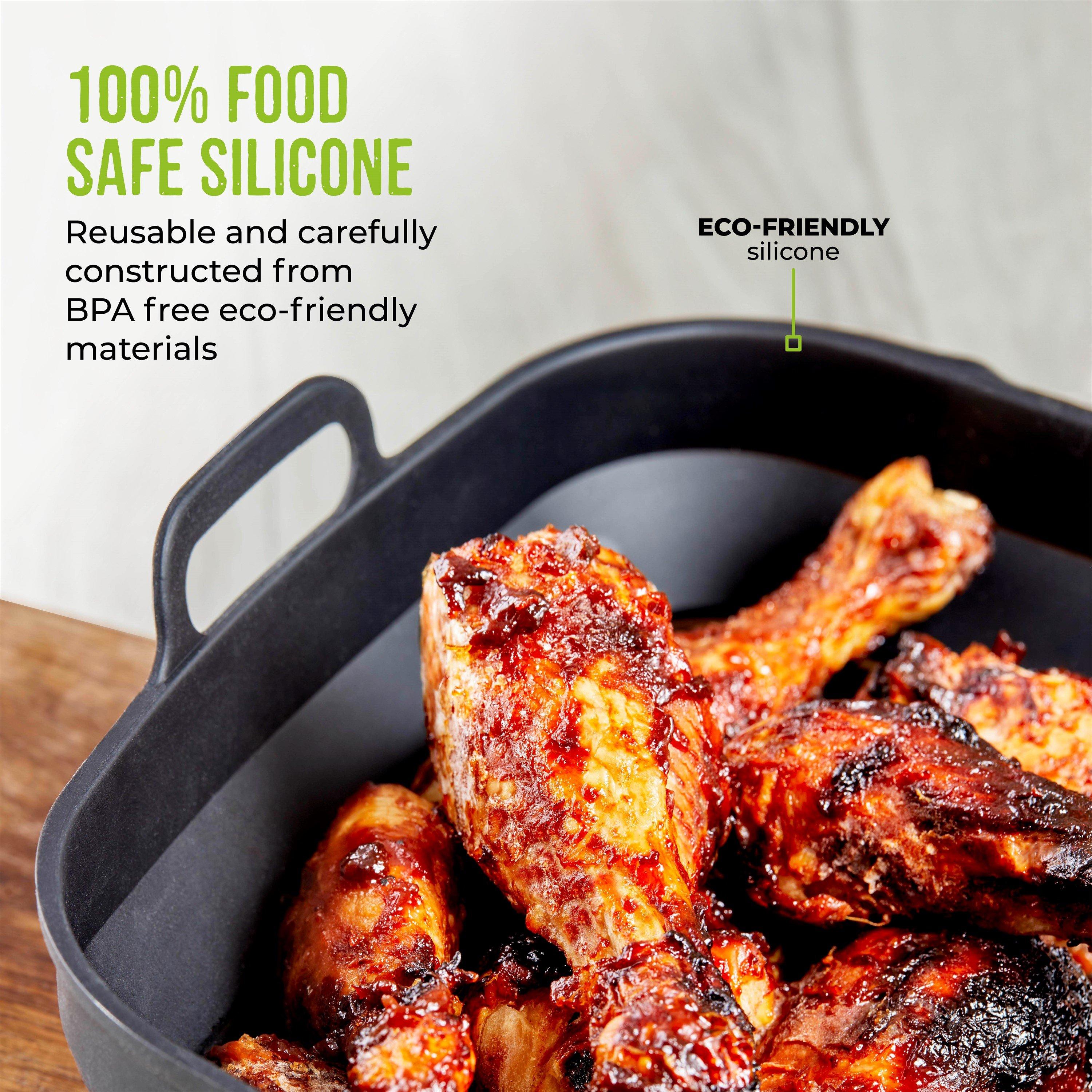 Black - Tower - 2 x Square Foldable Trays - 5