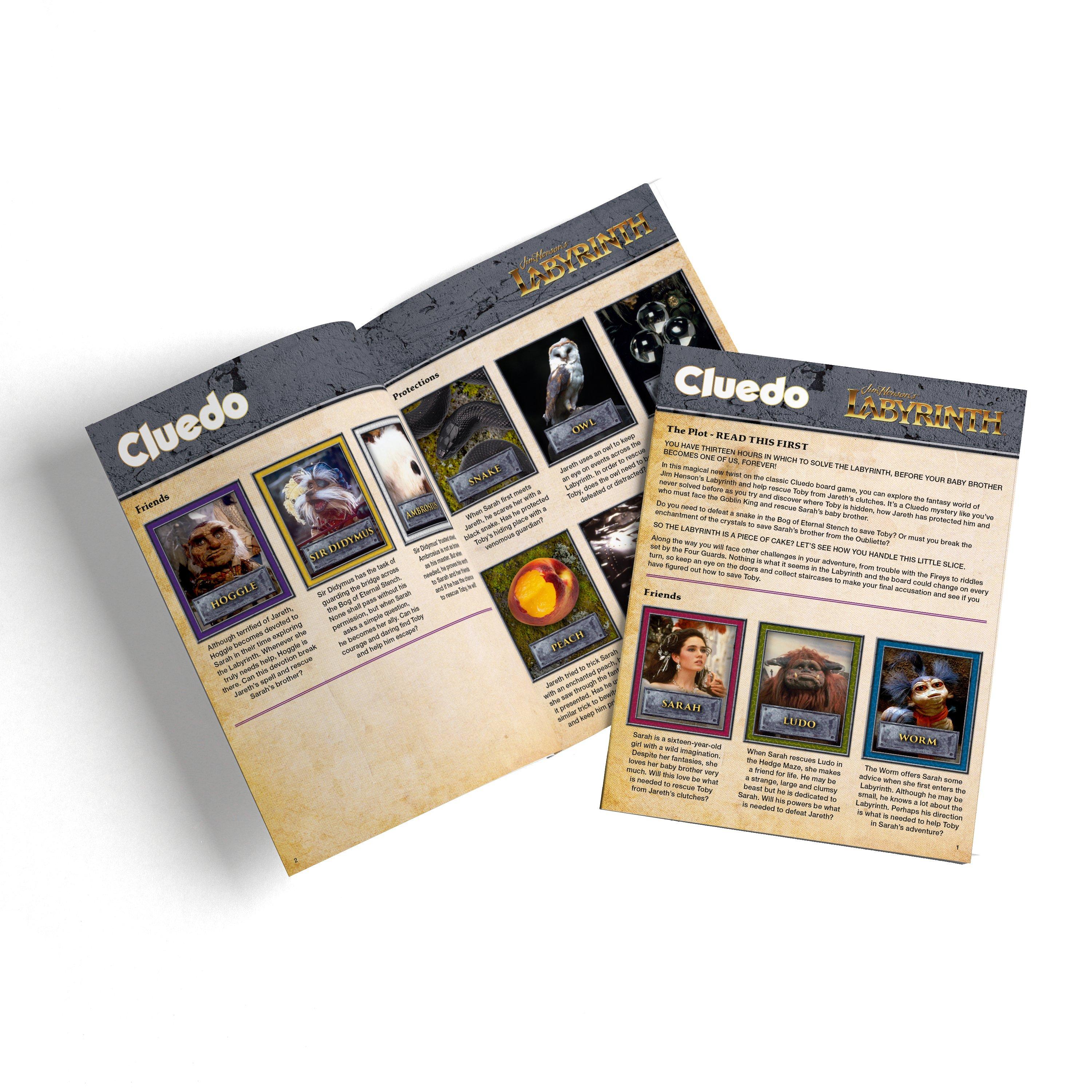 Merchandise - Hasbro - TOY LABYRINTH CLUEDO - 8