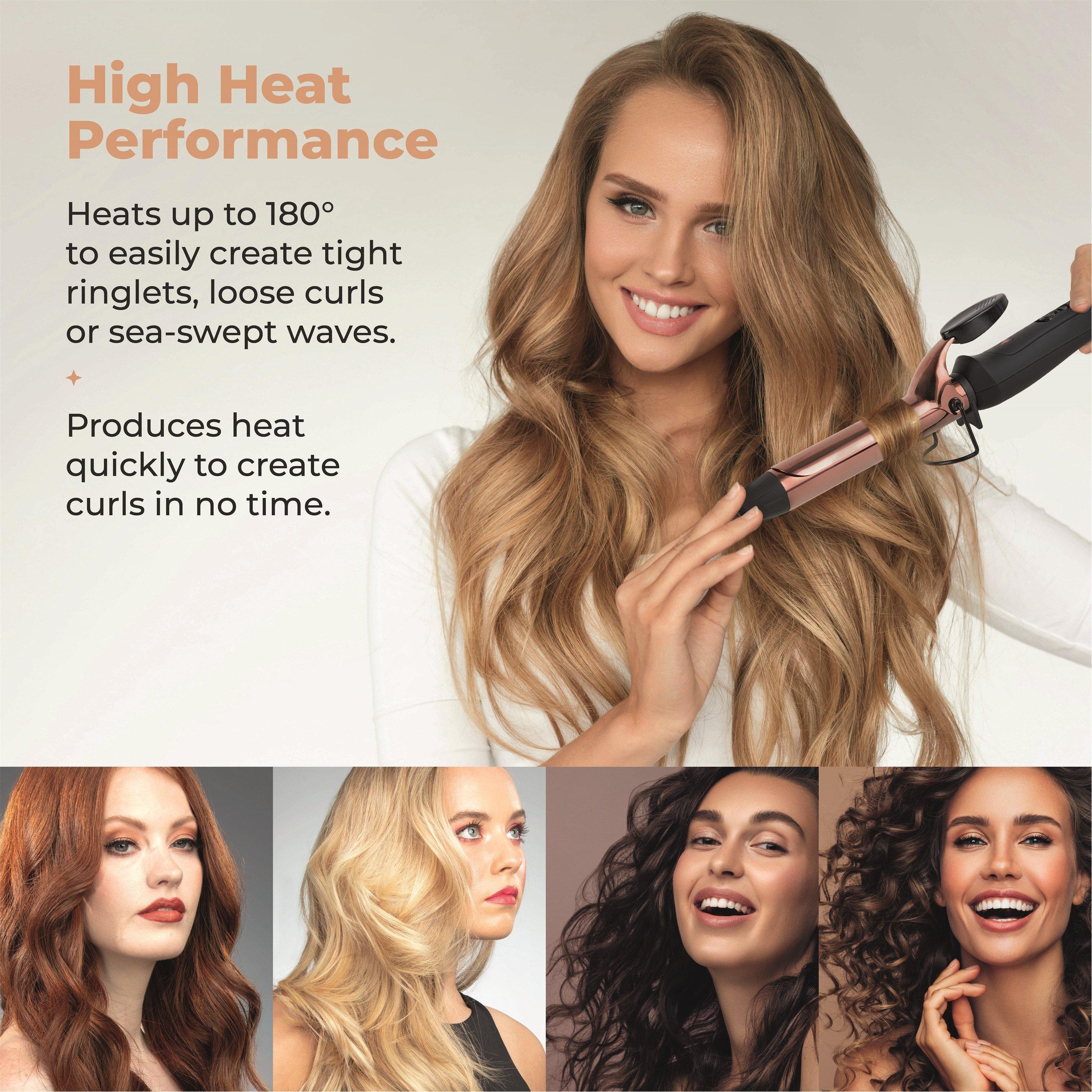 Black - Carmen - Noir II 25mm Curling Tong - 3