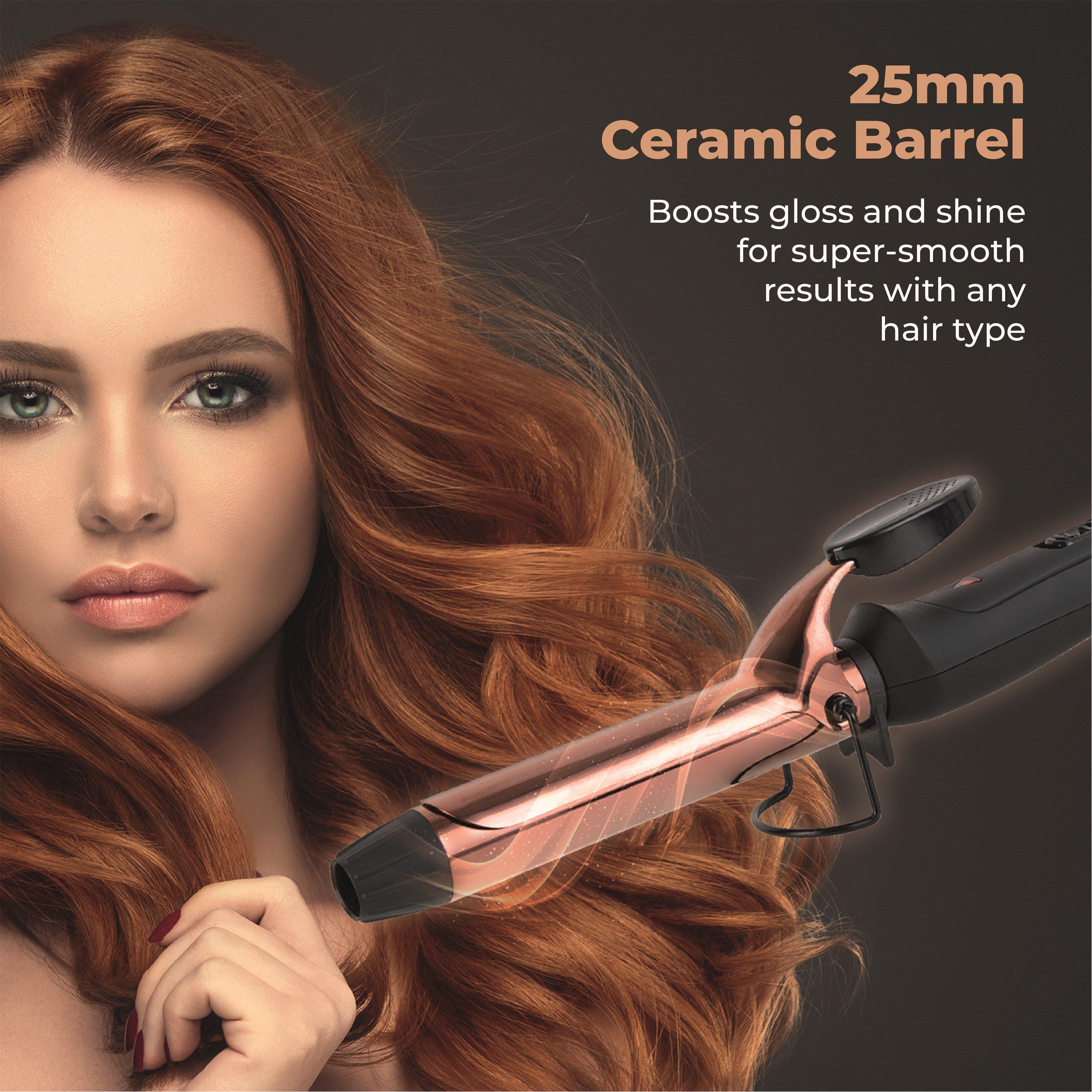Black - Carmen - Noir II 25mm Curling Tong - 4