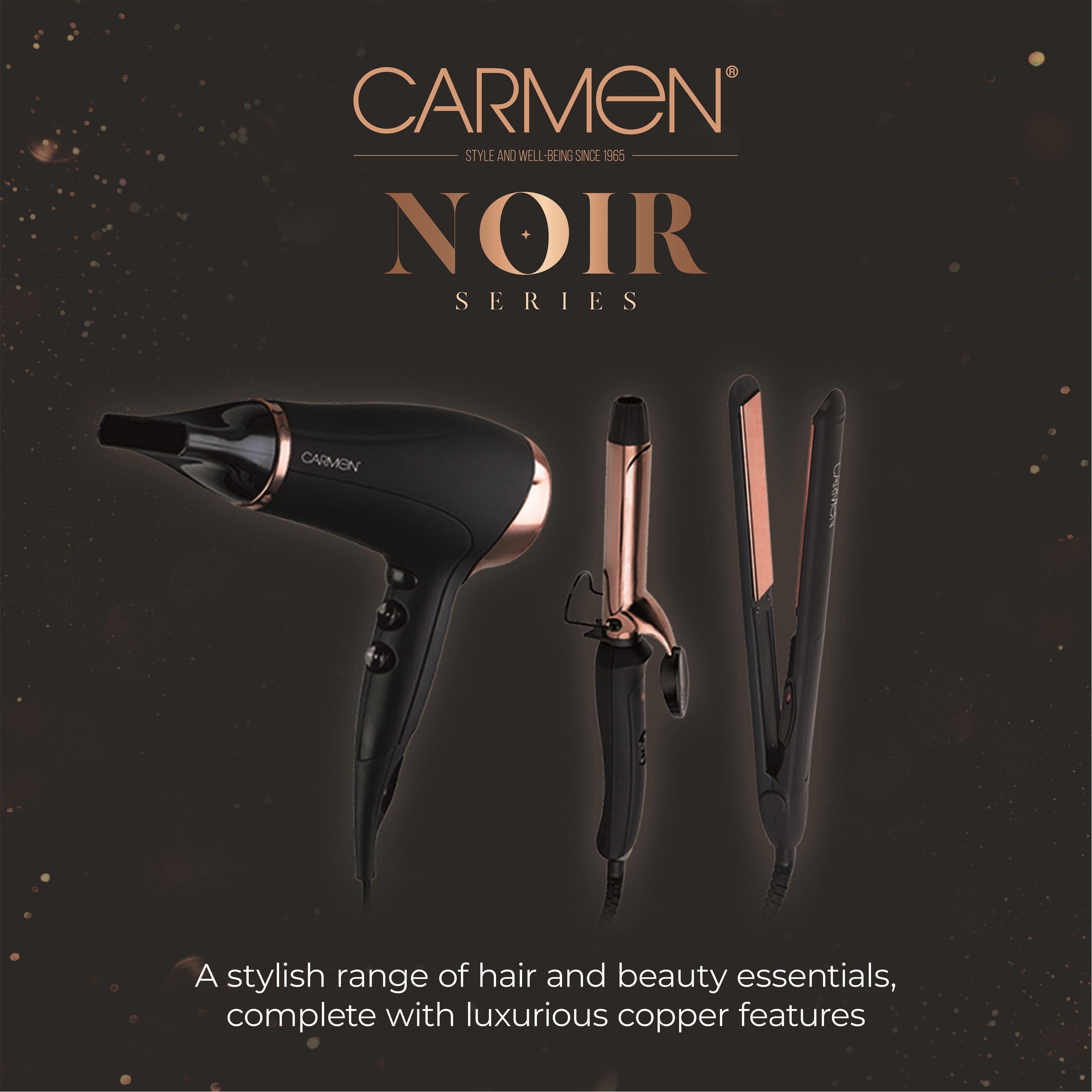 Black - Carmen - Noir II 25mm Curling Tong - 7
