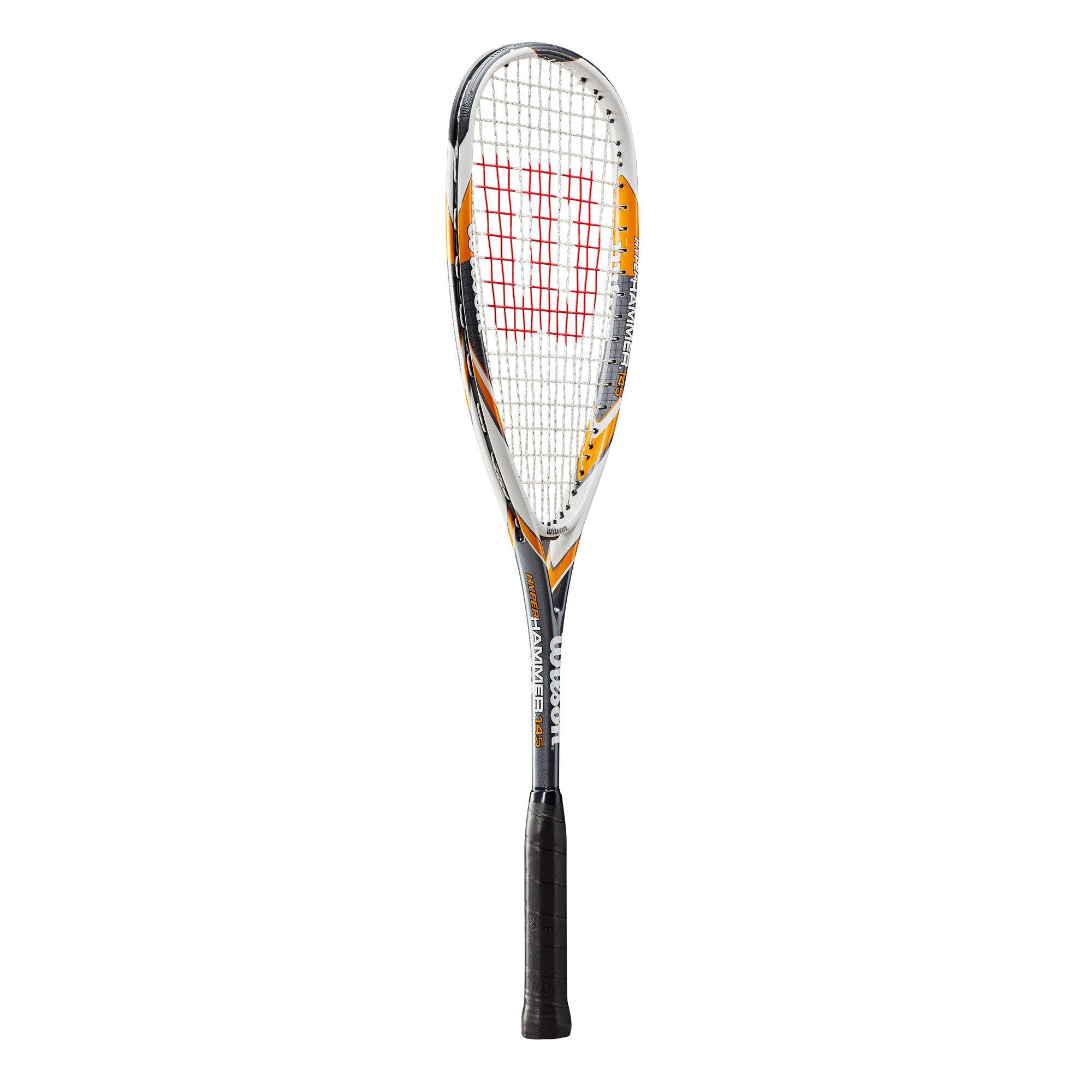 Black/Mango - Wilson - Hammer Squash Rackets - 2