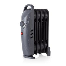 Warmlite 650W Oil Filled Radiator Dark Titanium