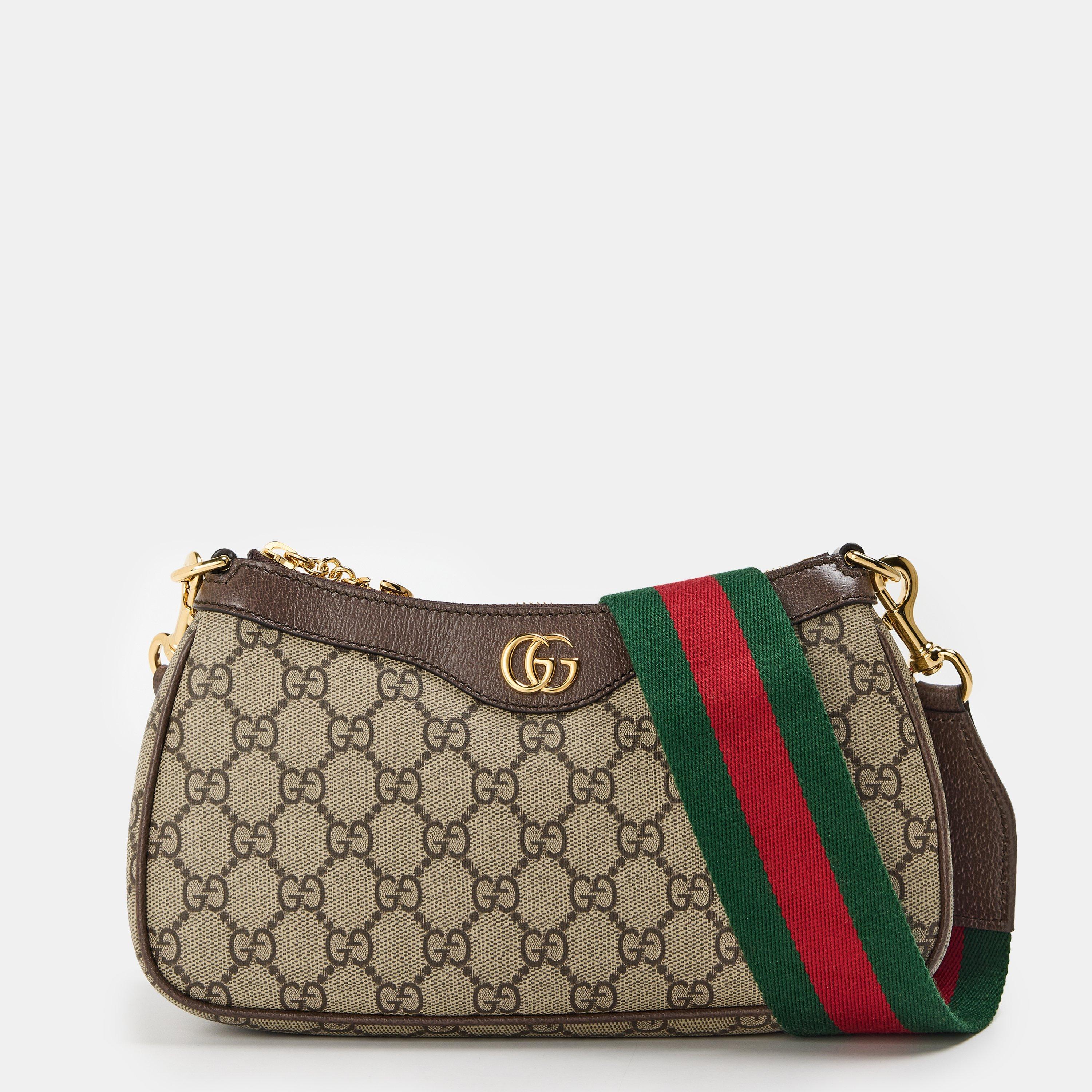 Ebony/Acero - Gucci - Ophidia Small Handbag - 1