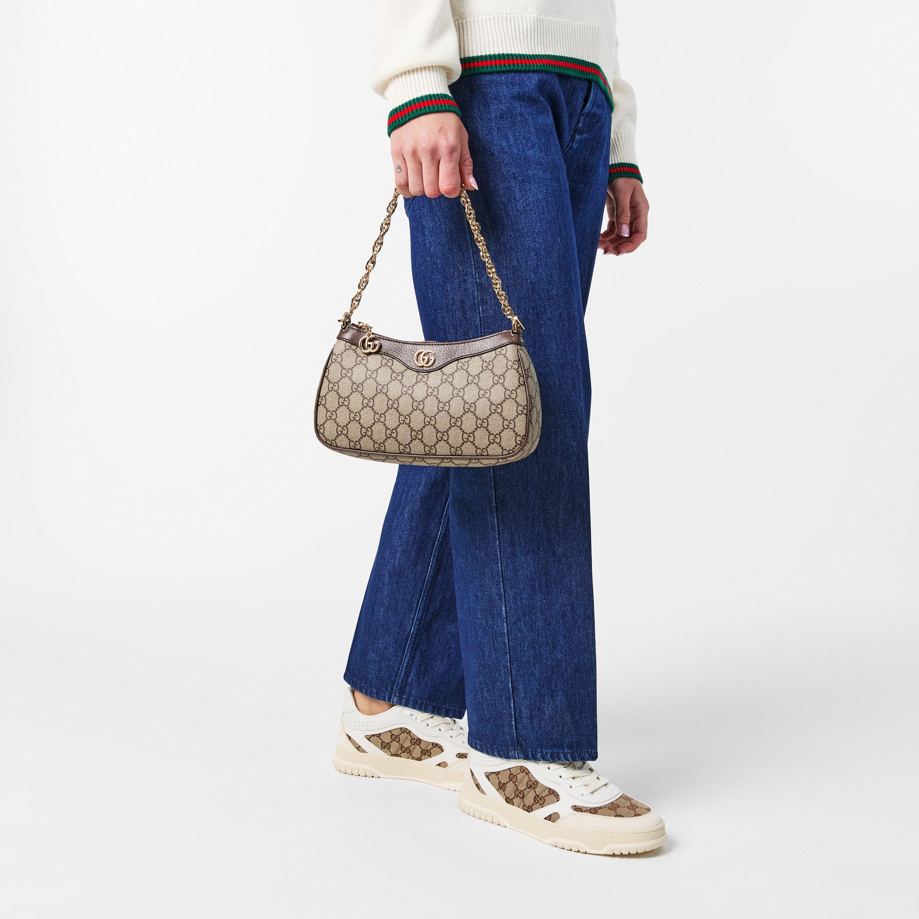 Ebony/Acero - Gucci - Ophidia Small Handbag - 3