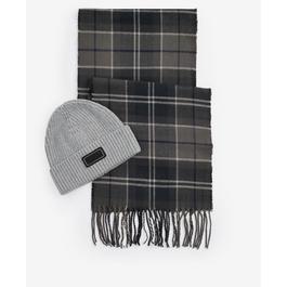 Barbour International Sweeper Beanie and Scarf Gift Set