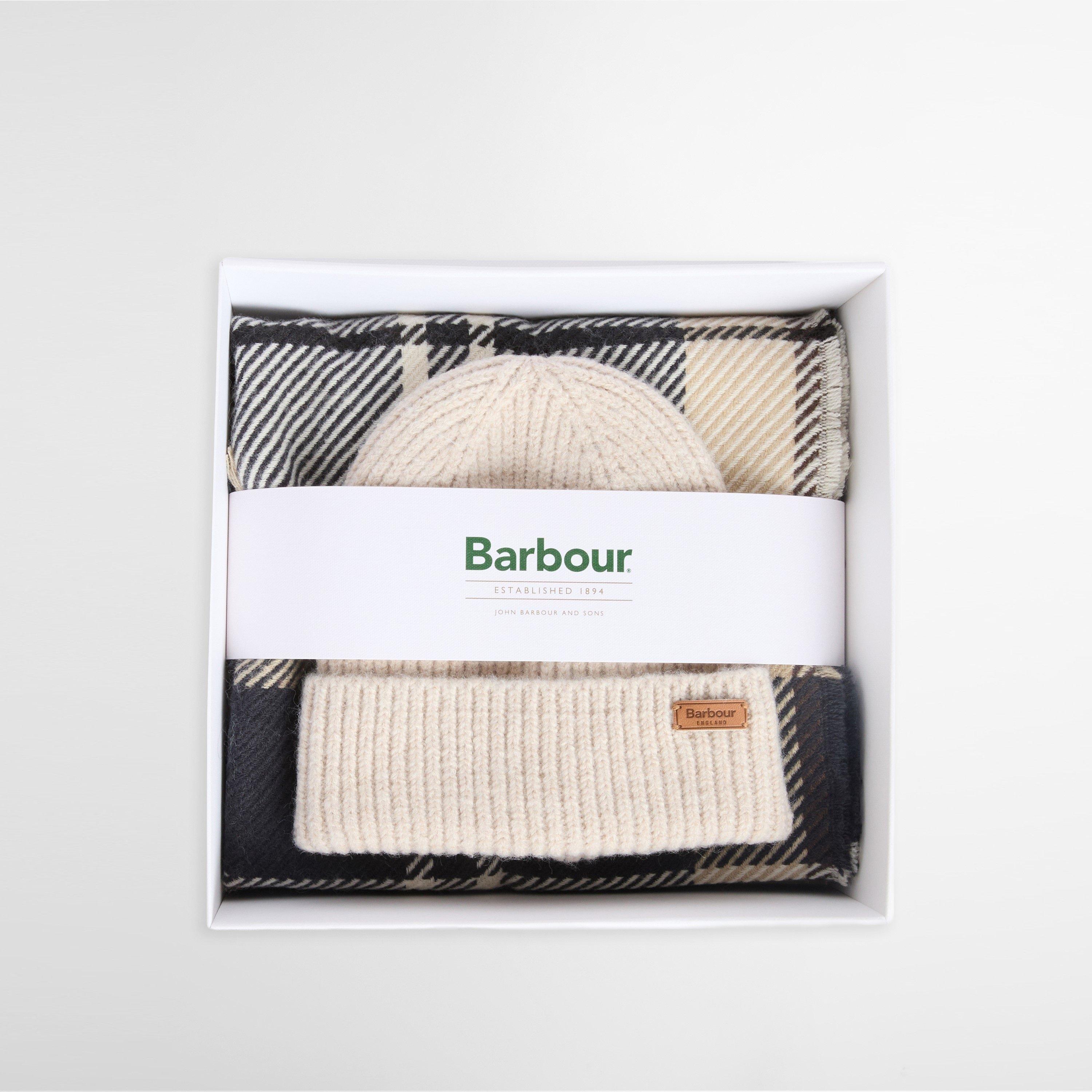 L Birch Tr AW26 - Barbour - Pendle Beanie & Blair Scarf Gift Set - 5