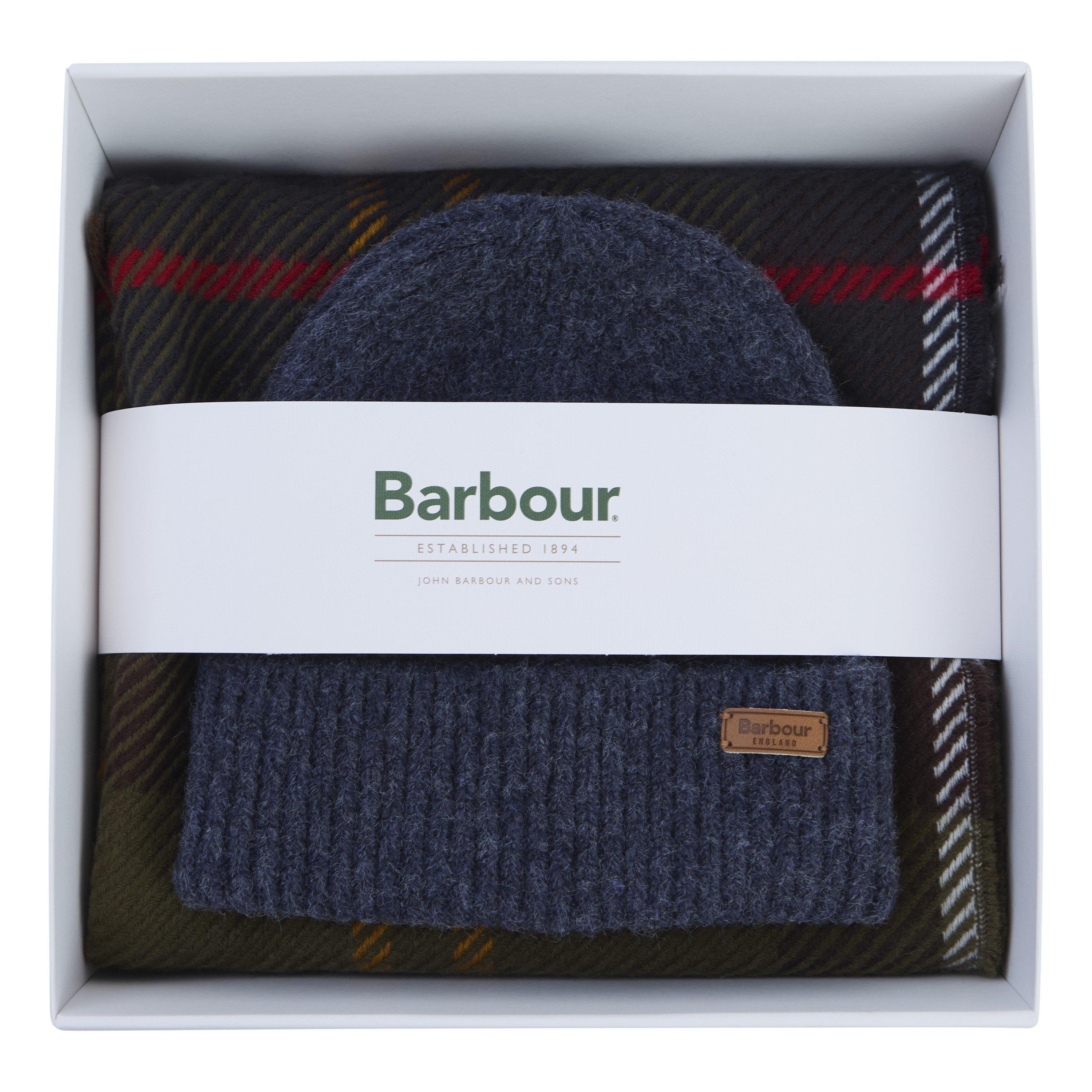 Classic Tartan - Barbour - Pendle Beanie & Blair Scarf Gift Set - 4