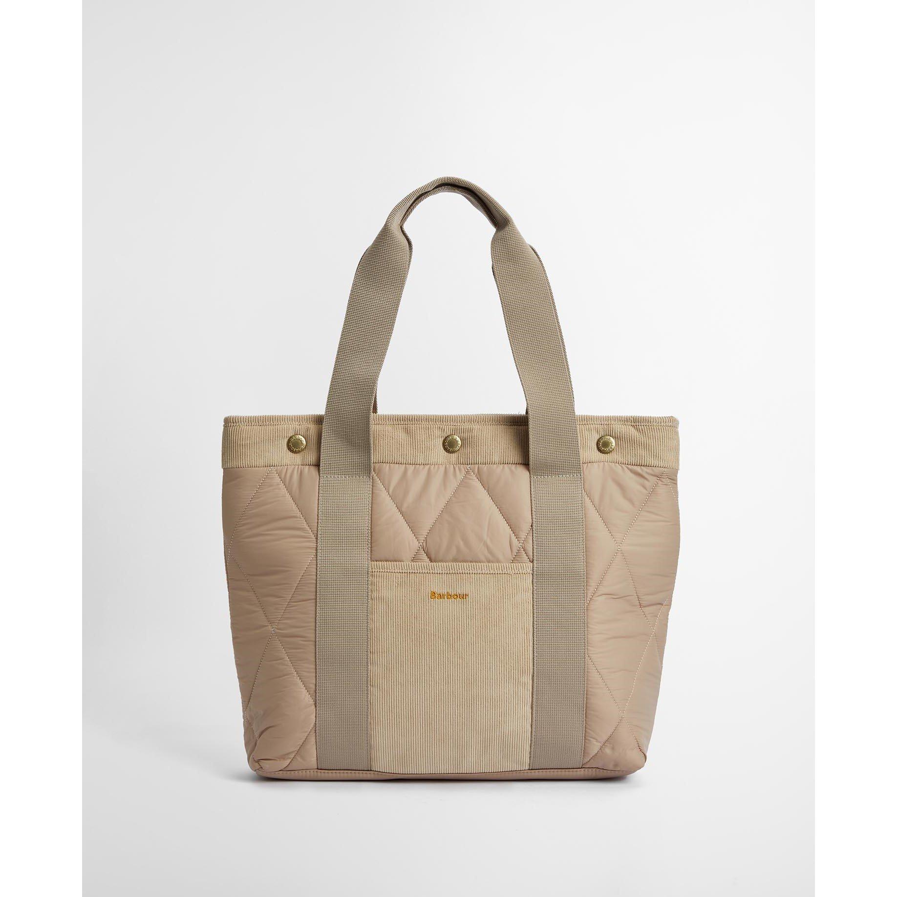 Light Sand - Barbour - Healy Quilted Tote Bag - 2