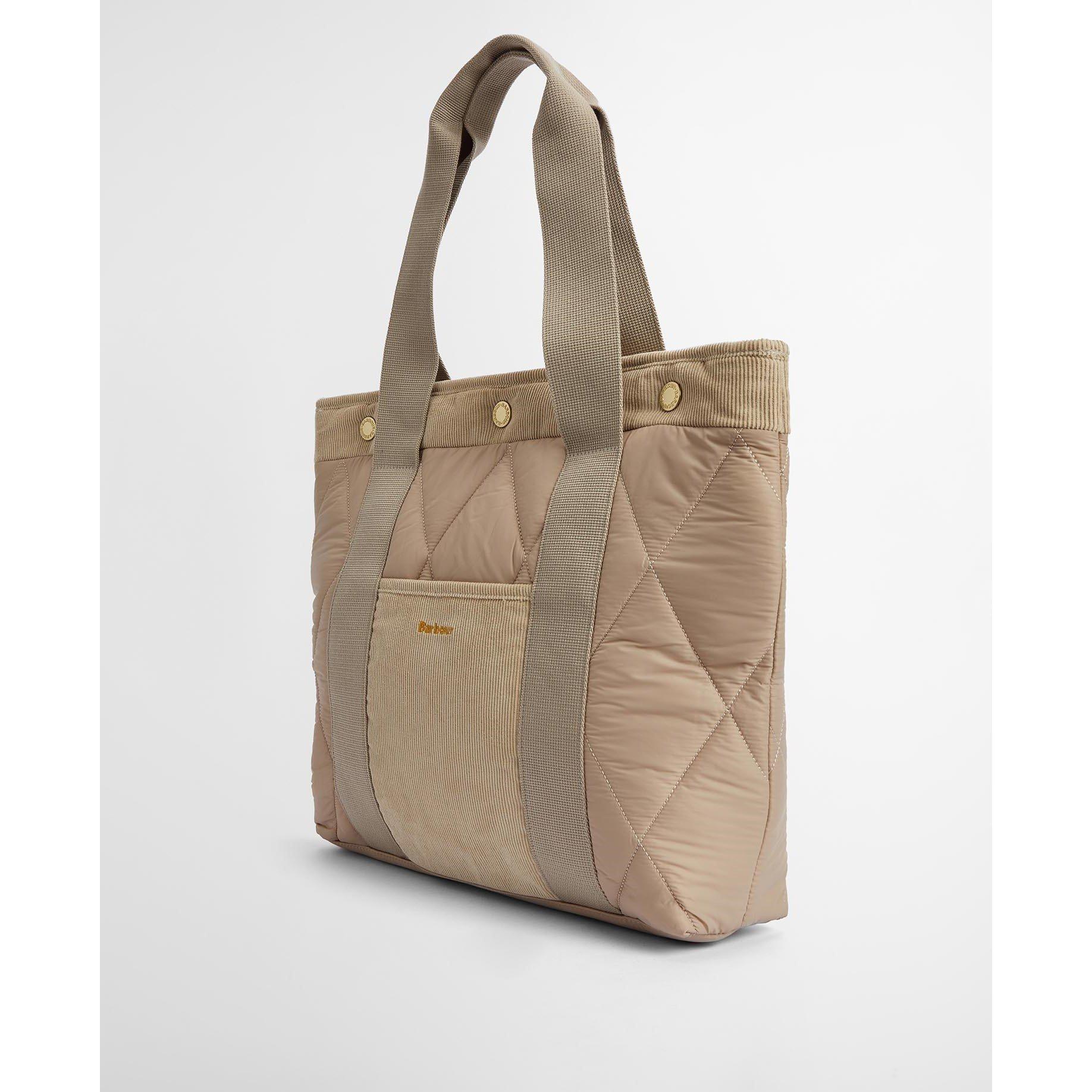 Light Sand - Barbour - Healy Quilted Tote Bag - 4