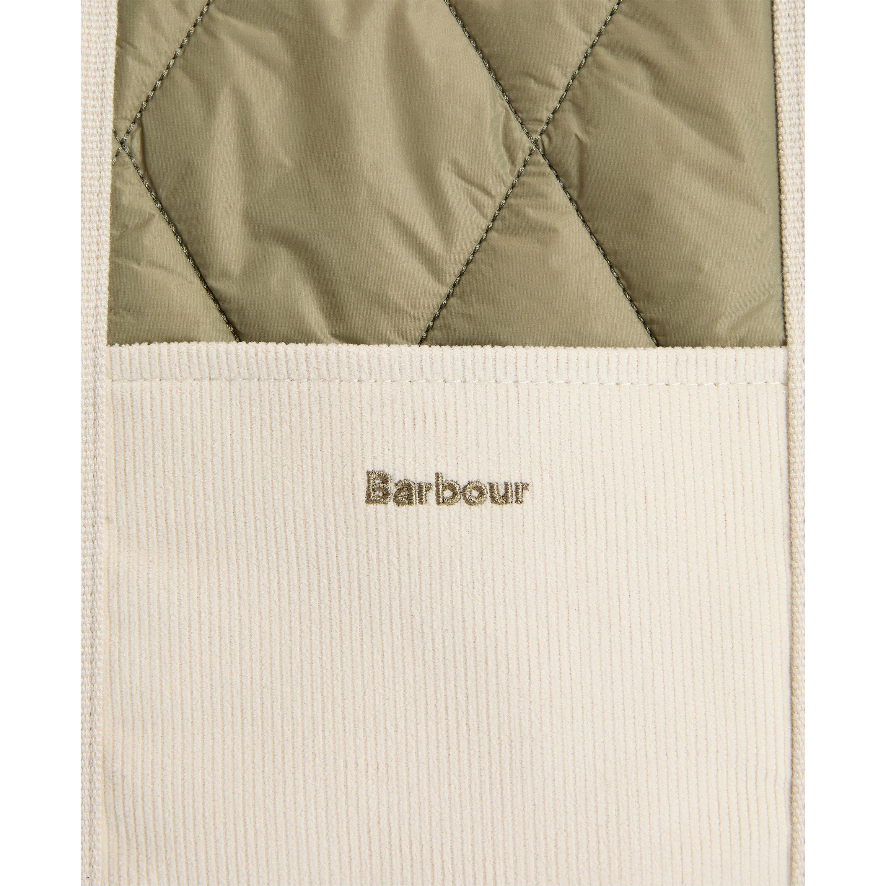 Bleach Olive - Barbour - Healy Quilted Tote Bag - 5