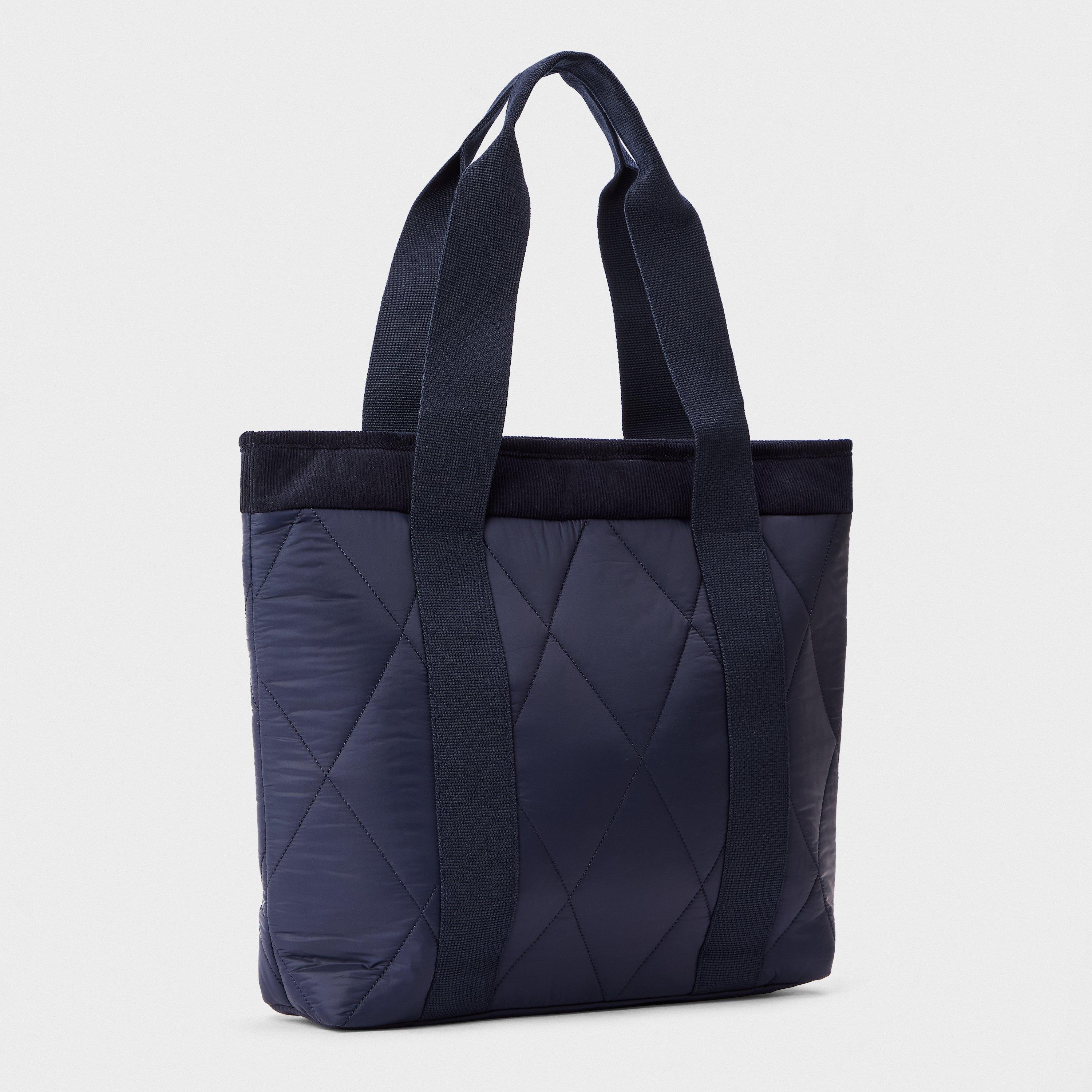 Navy - Barbour - Healy Quilted Tote Bag - 2