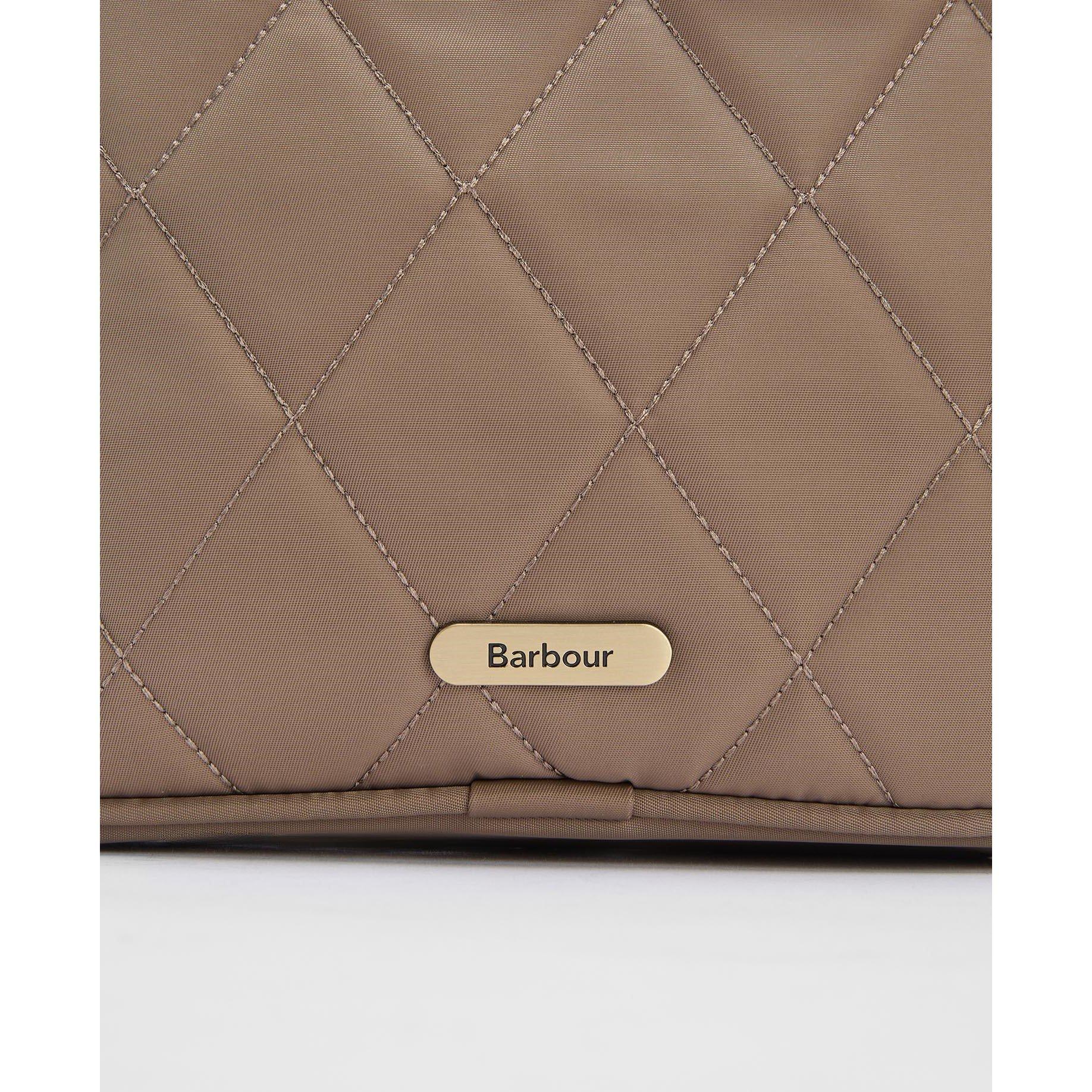 New Sand - Barbour - Quilted Crossbody Bag - 4