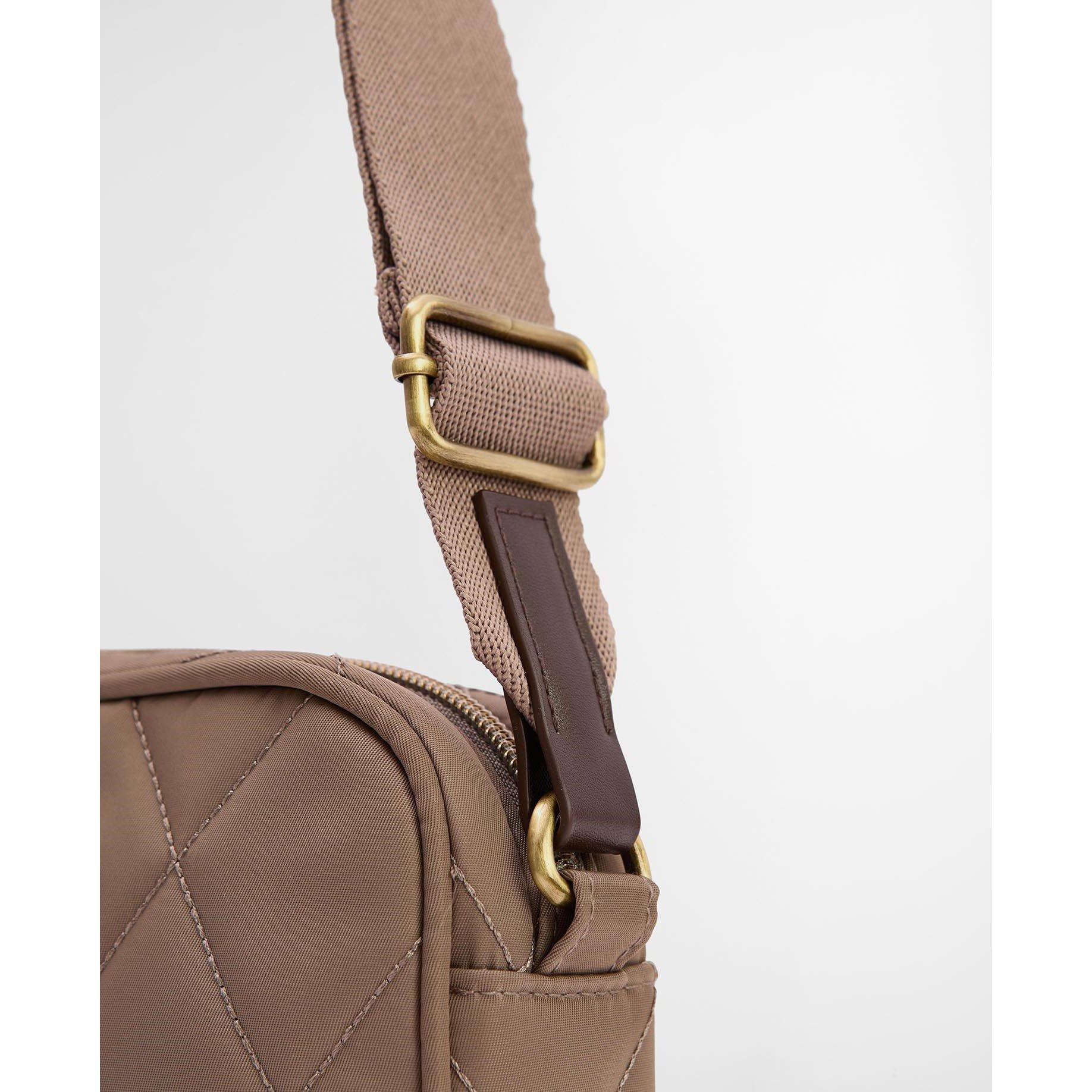 New Sand - Barbour - Quilted Crossbody Bag - 6
