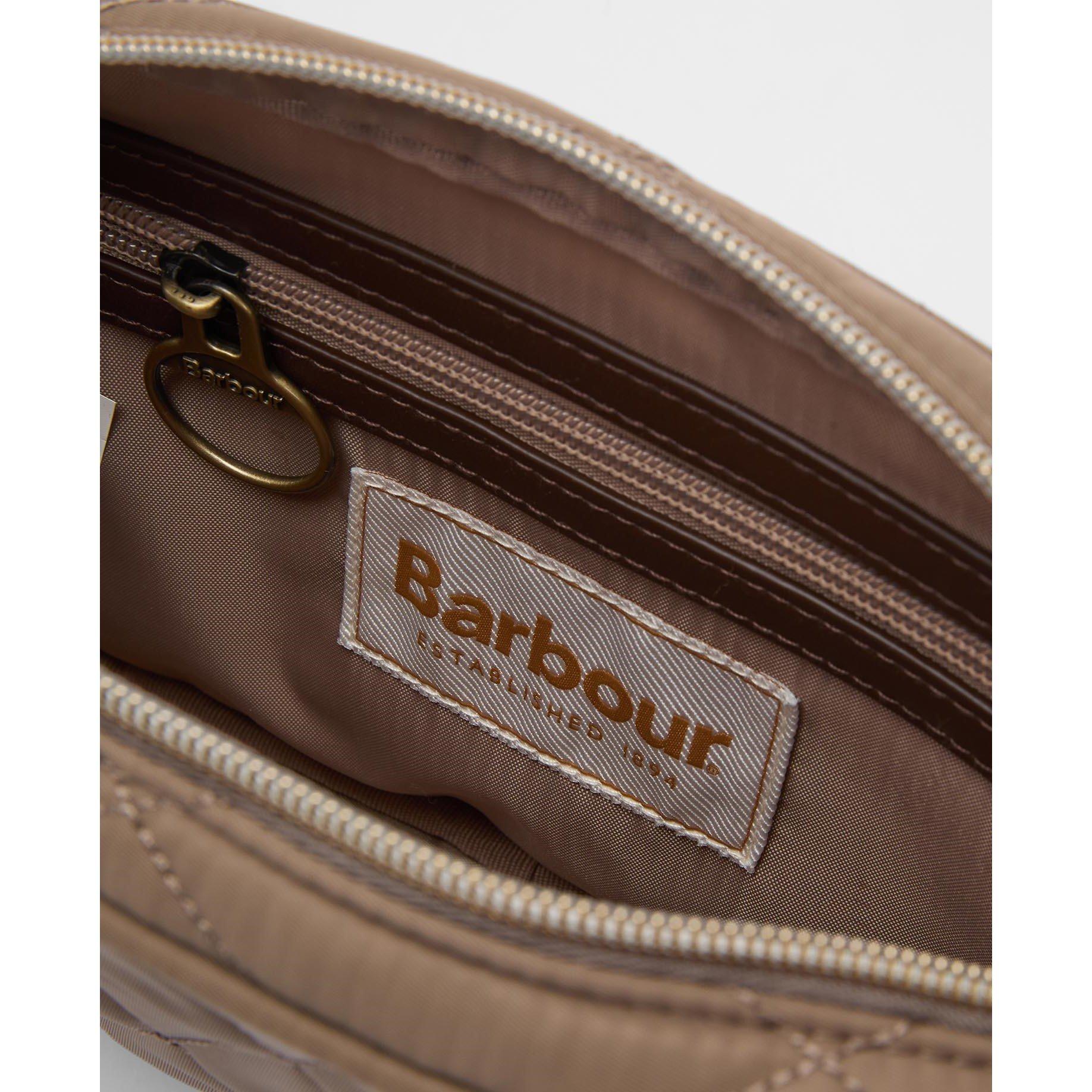 New Sand - Barbour - Quilted Crossbody Bag - 7