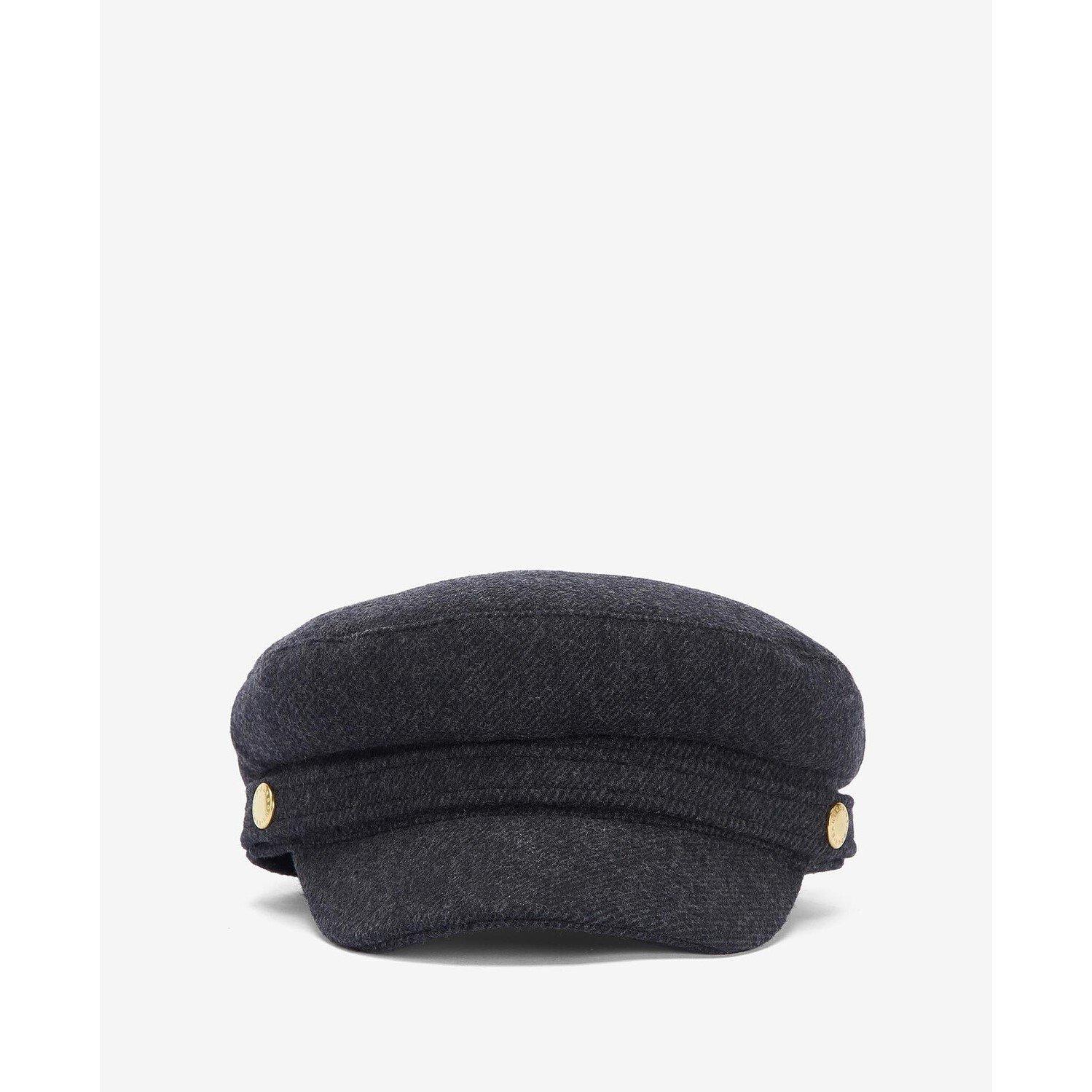 Charcoal Grey - Barbour - Bothal Bakerboy Cap - 2