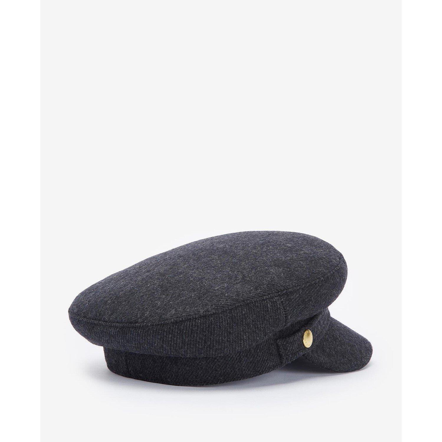 Charcoal Grey - Barbour - Bothal Bakerboy Cap - 3