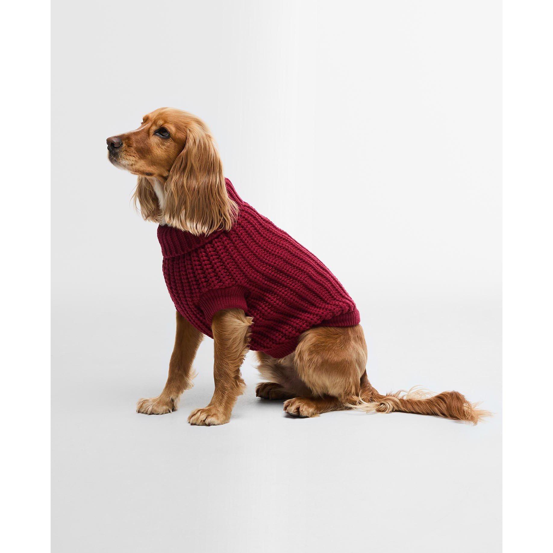 Biking Red - Barbour - Dog Saltburn Jumper - 4