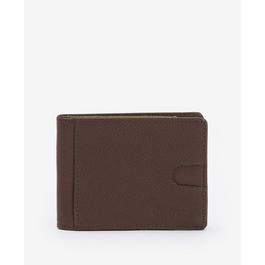 Barbour Padbury Leather Wallet & Fob Gift Set