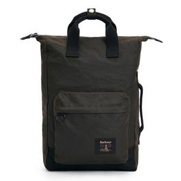 Barbour Field Waxed Backpack