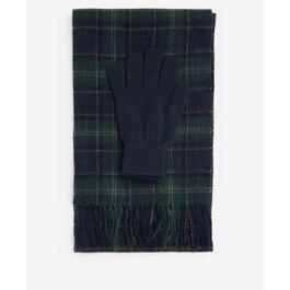 Barbour Tartan Scarf & Glove Gift Set