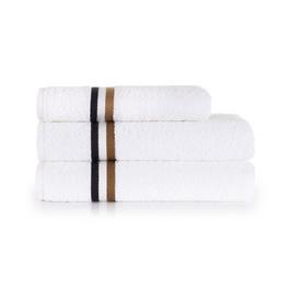 Boss Home Bath Towel with Stripe Detail