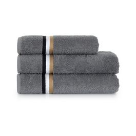 Boss Home Bath Towel with Stripe Detail