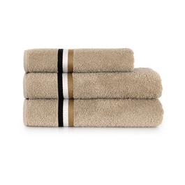Boss Home Bath Towel with Stripe Detail