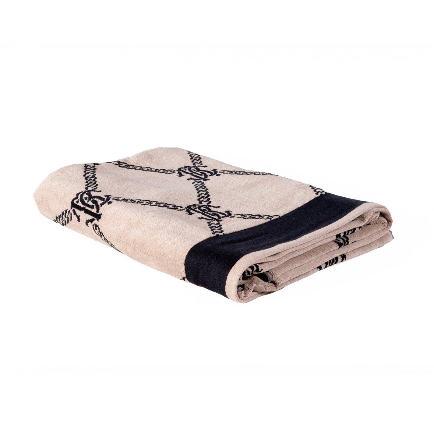 Beige - Roberto Cavalli Home - Spider Towels - 1