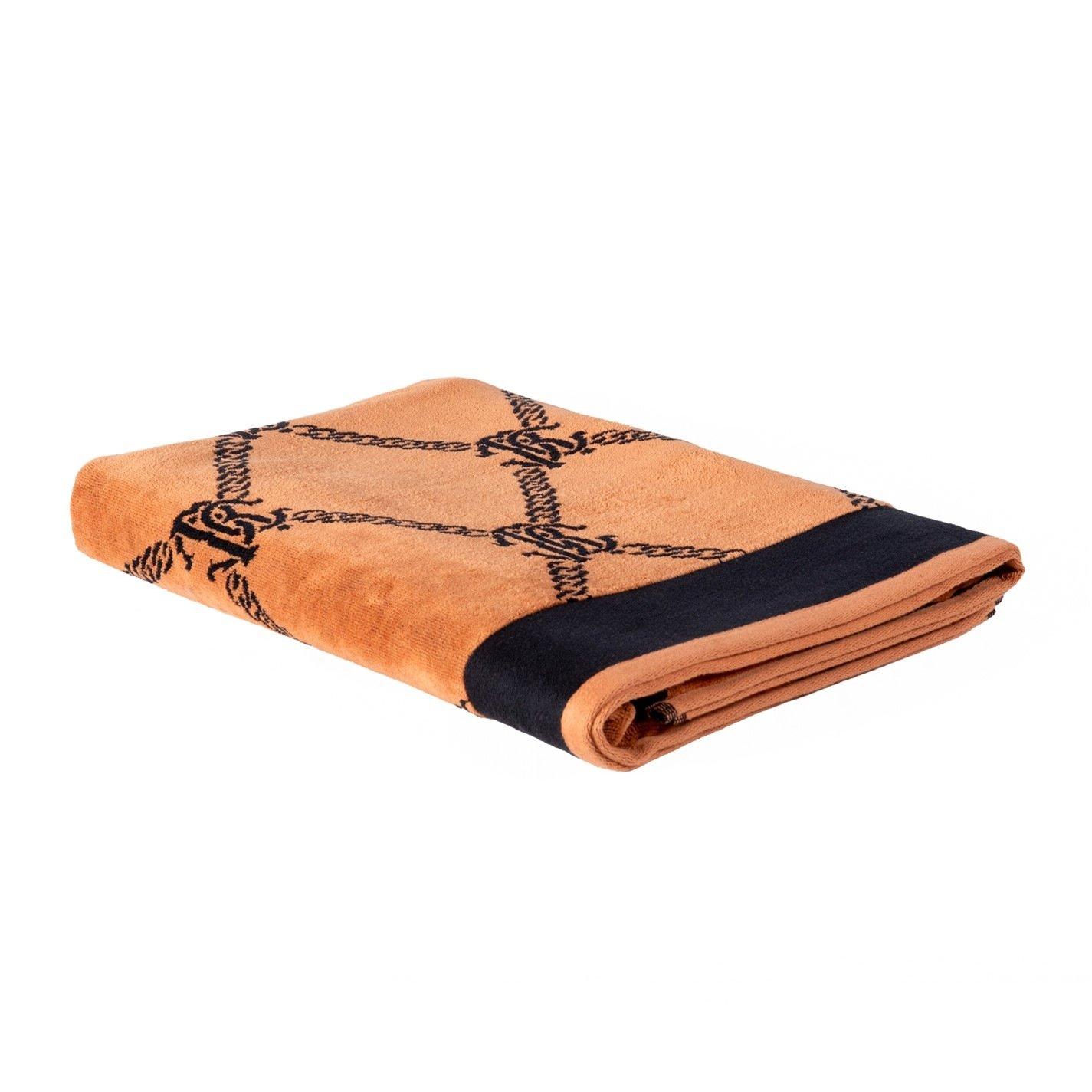 Roberto Cavalli Home Spider Towels - Rust - Sheet