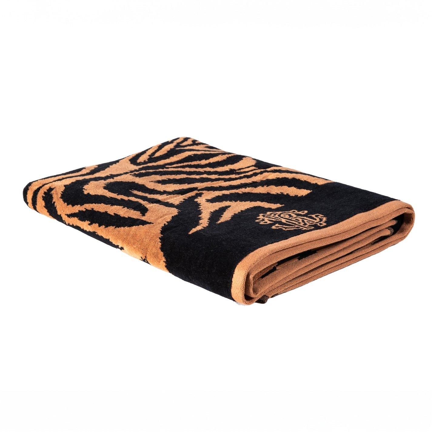Rust - Roberto Cavalli Home - Zebra Towels - 1