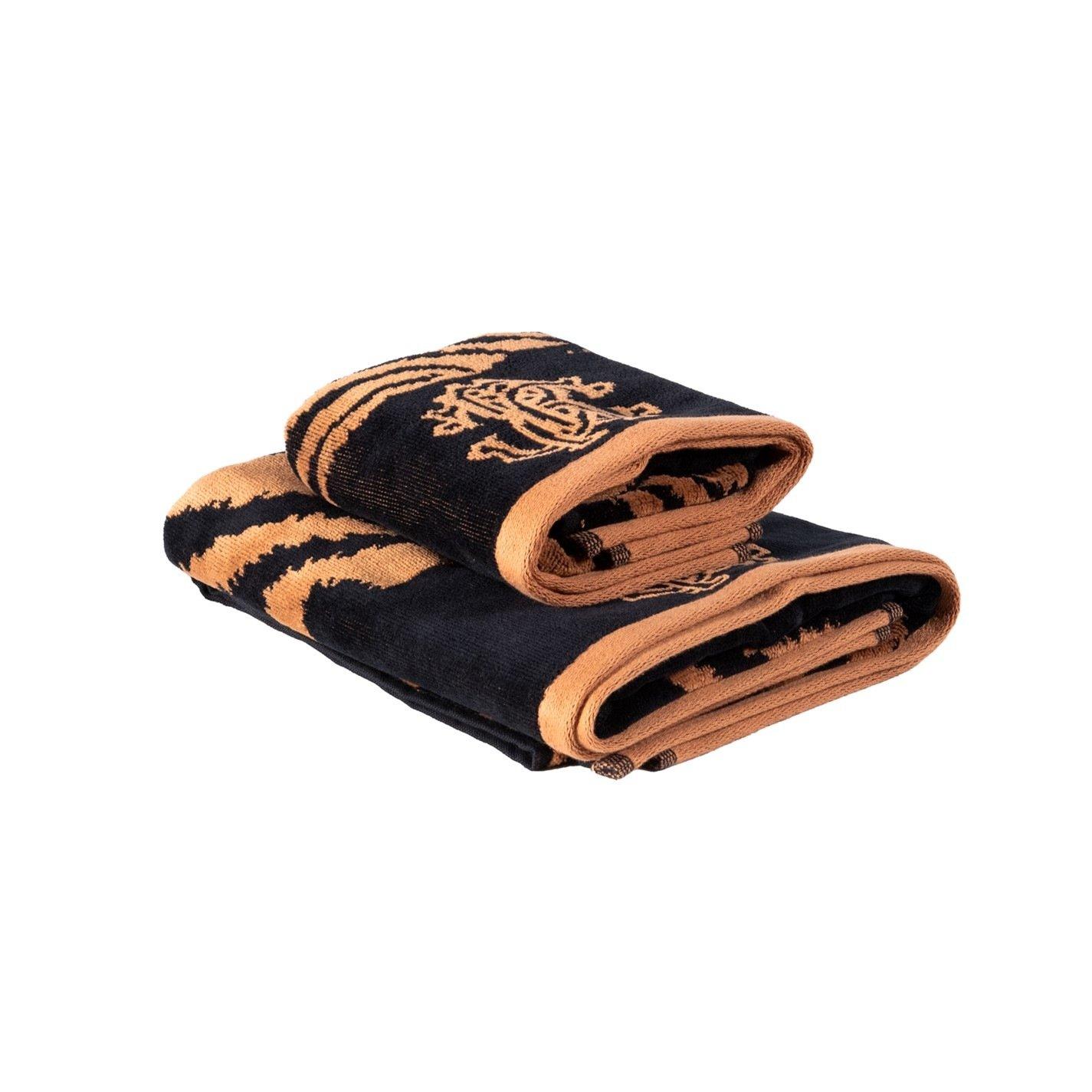 Rust - Roberto Cavalli Home - Zebra Towels - 2