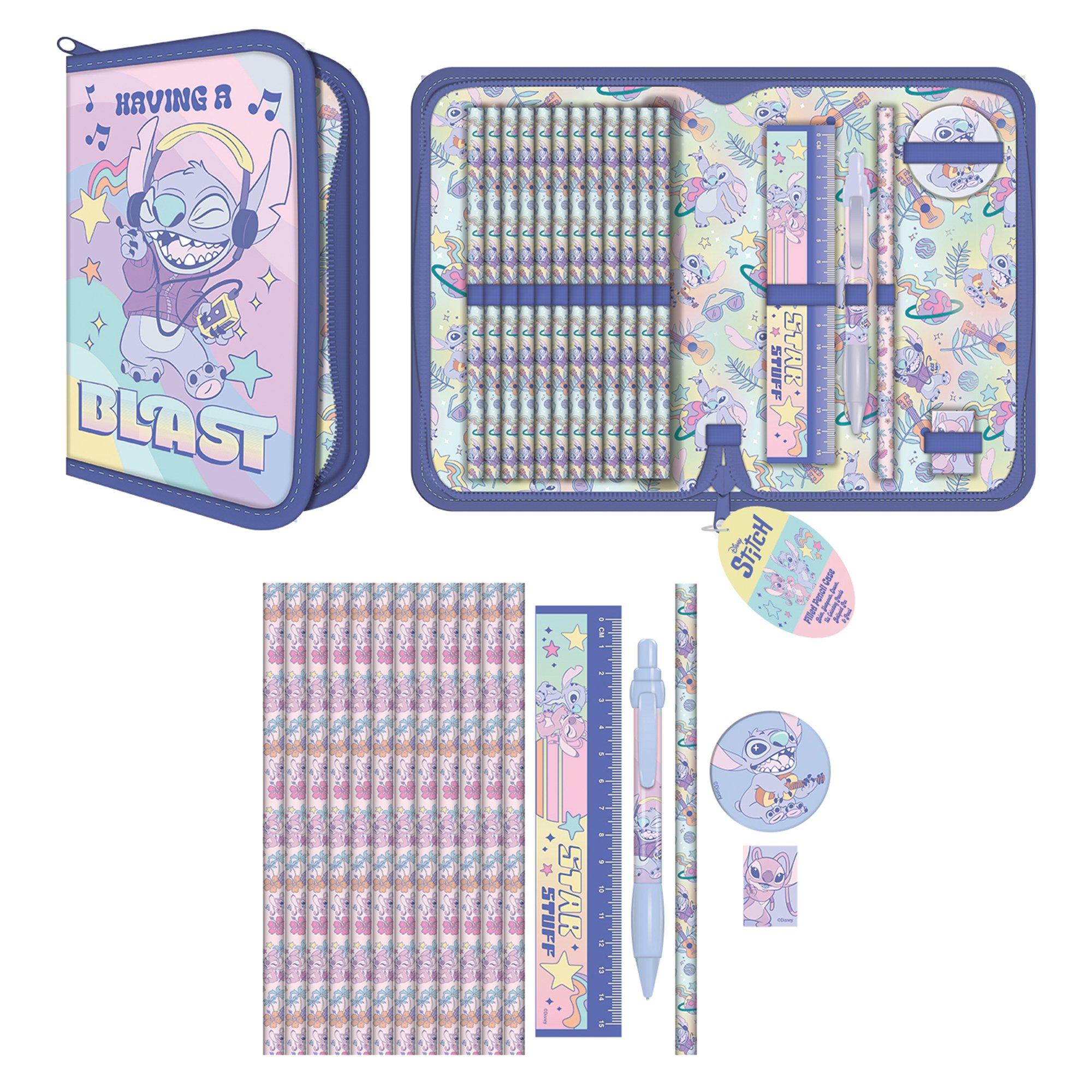 Character  Kids Filled Pencil Case - Lilo & Stitch