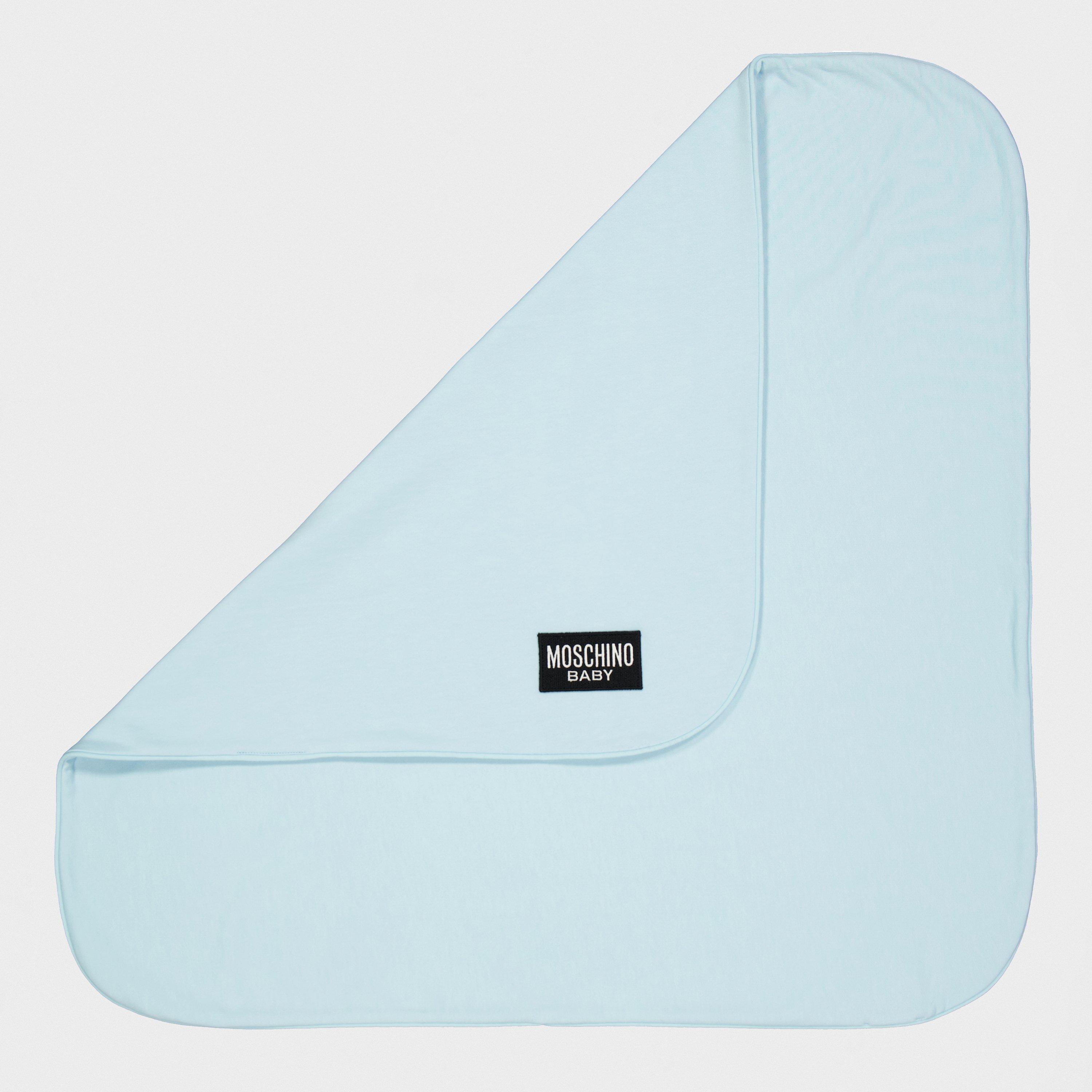 Blue 40304 - Moschino - Unisex Kids Baby Blanket - 2