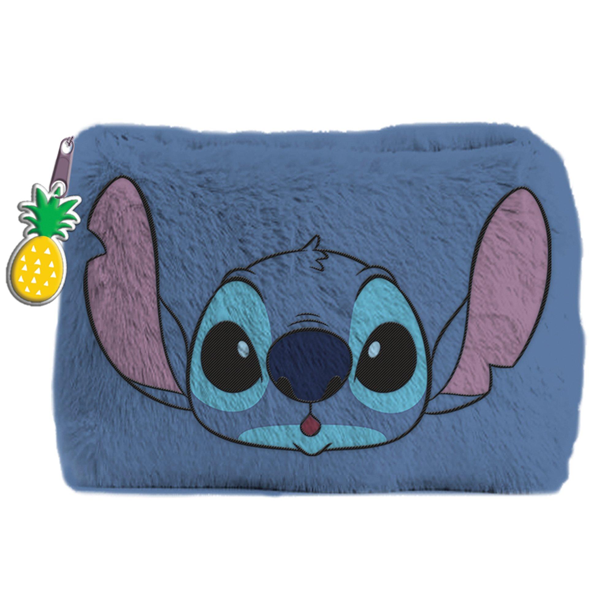 Character  Kids Flat Plush Pencil Case - Lilo & Stitch