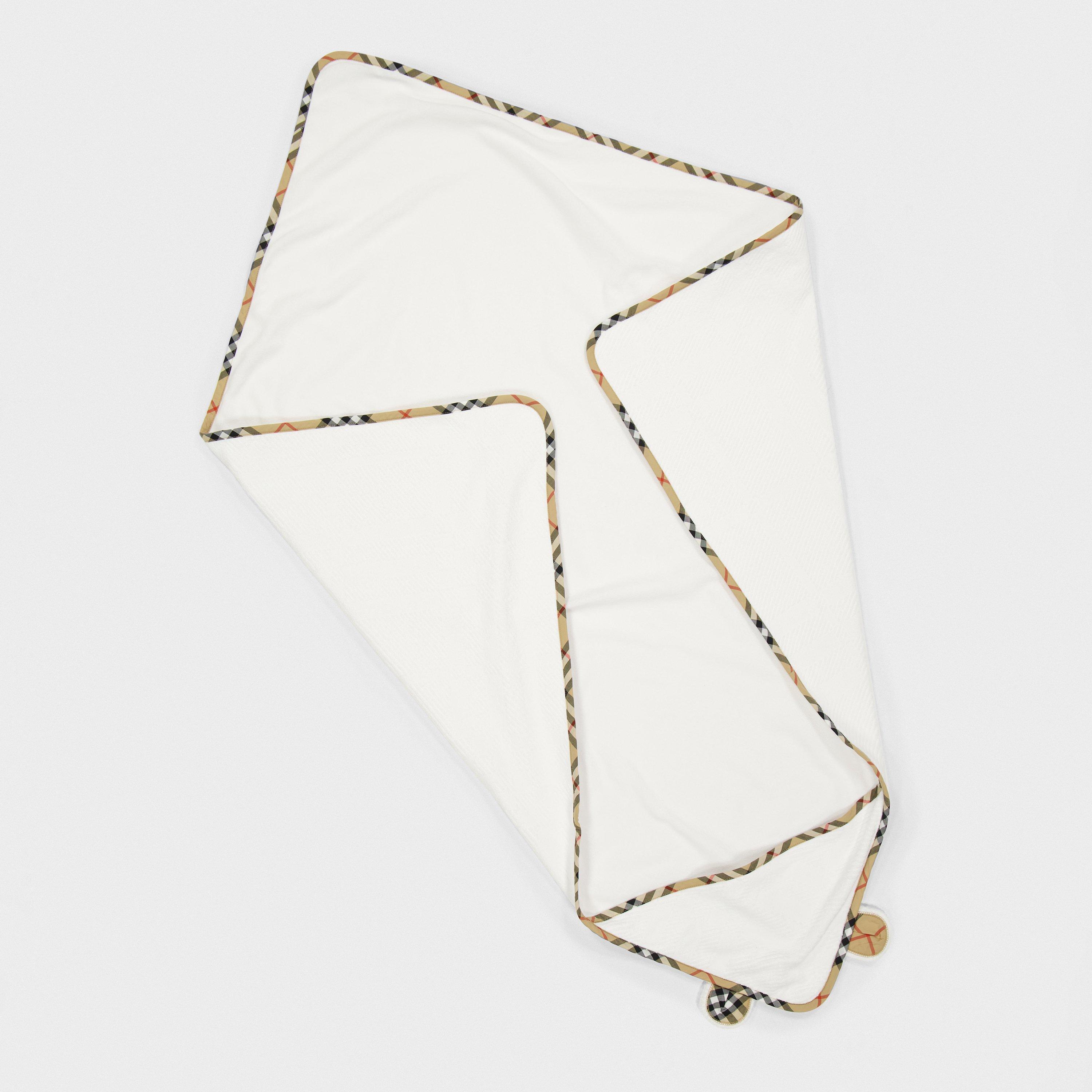 Burberry Baby Blanket - White A1464
