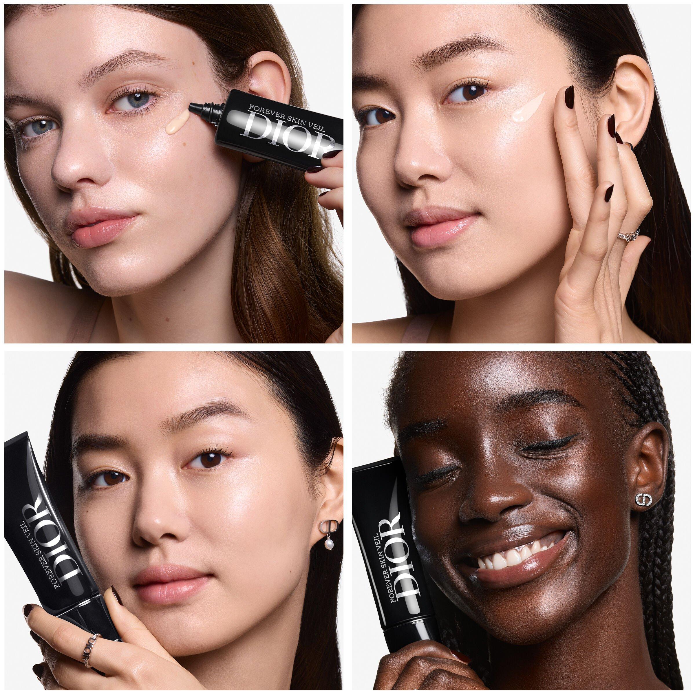 Glow - DIOR - Dior Forever Skin Veil Makeup base - Glow finish and 24h hydration SPF 25 PA++ - 3
